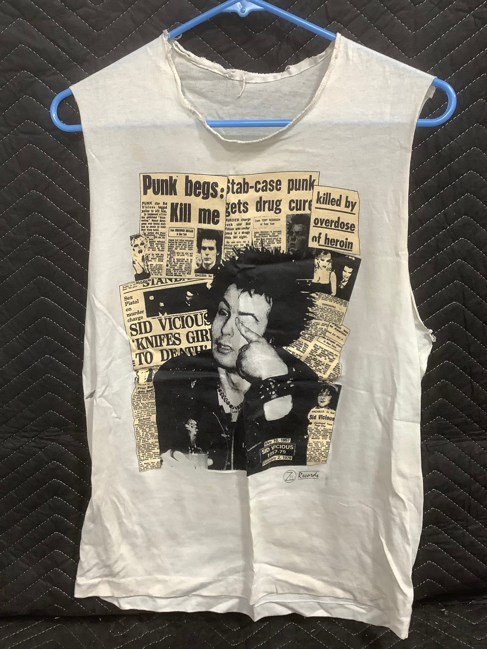 Sid Vicious cut shirt(size N/A) (1 of 1)