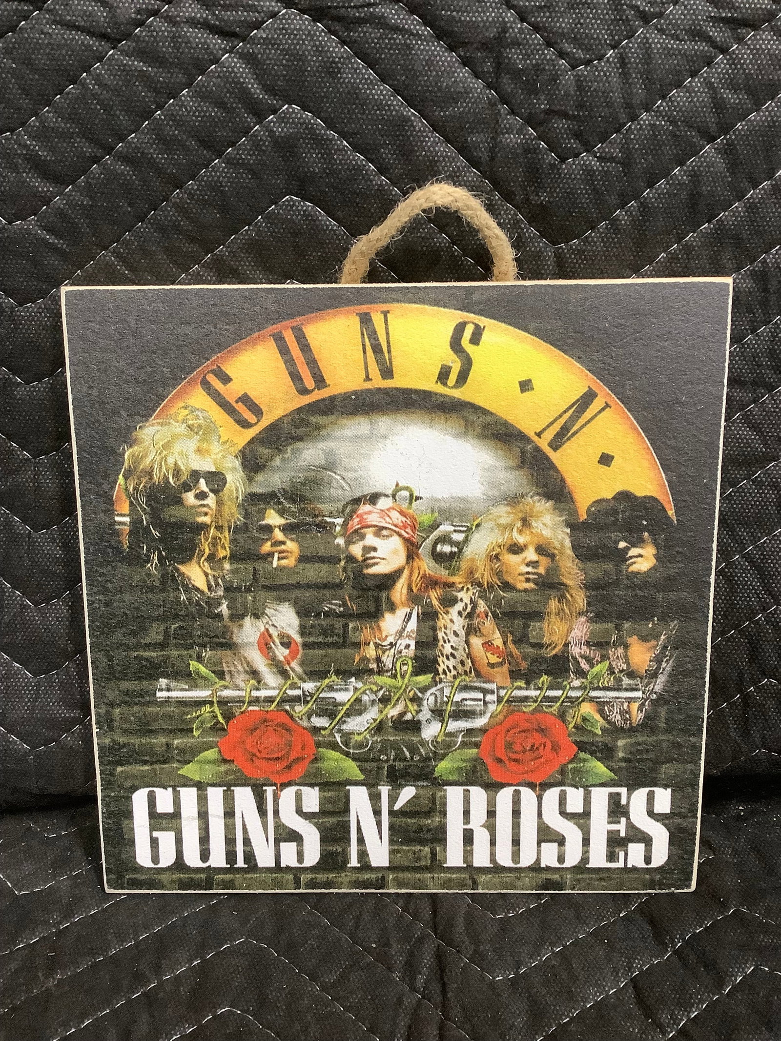 Guns N Roses wooden wall decor sign (1 of 1)