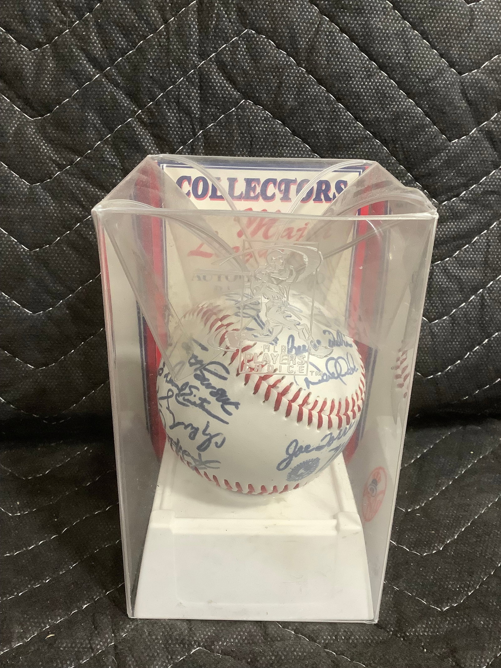 Collectors Major League autographed ball: Collectors Major League autographed ball