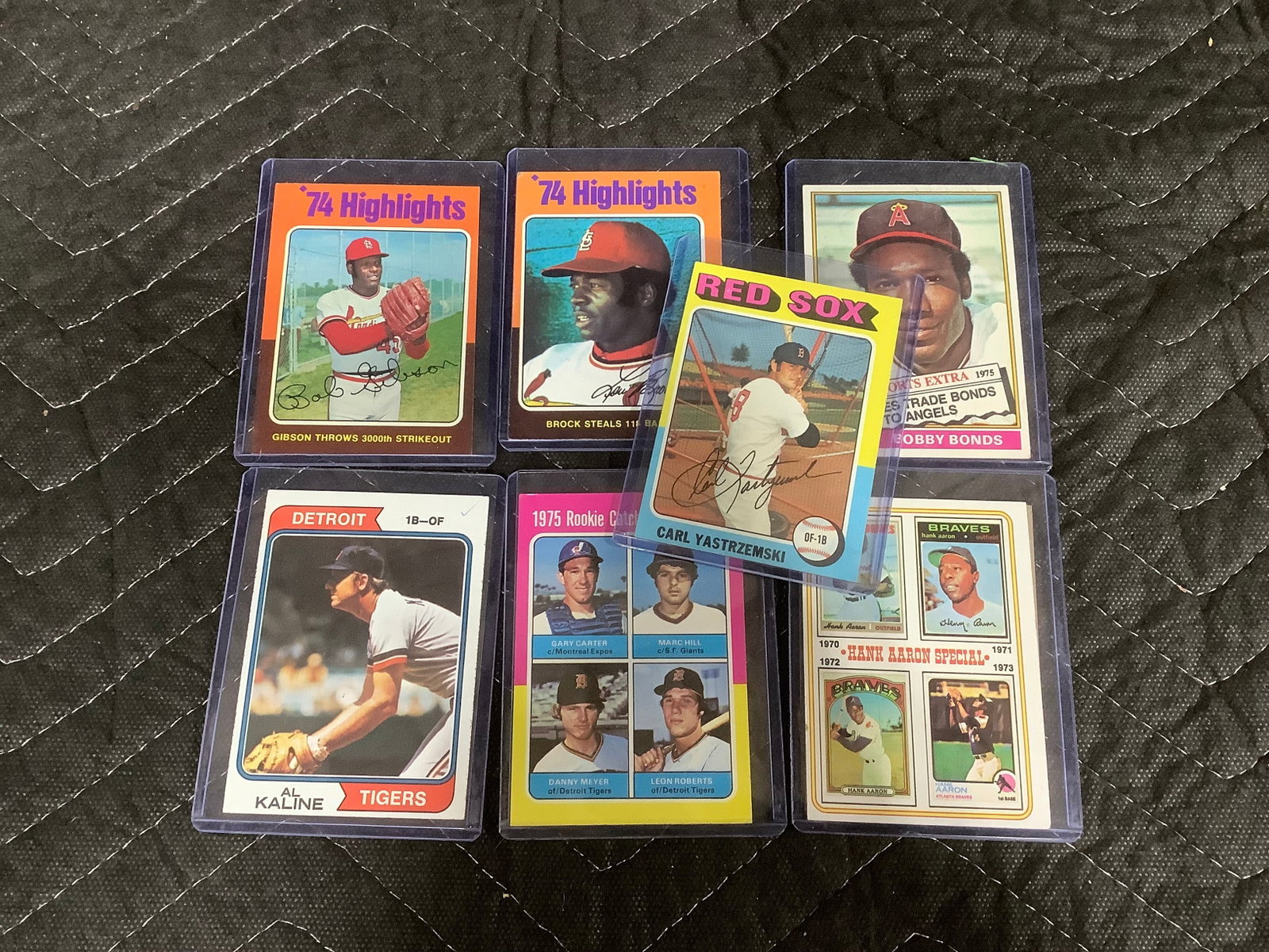 Vintage collectible baseball cards (1 of 1)