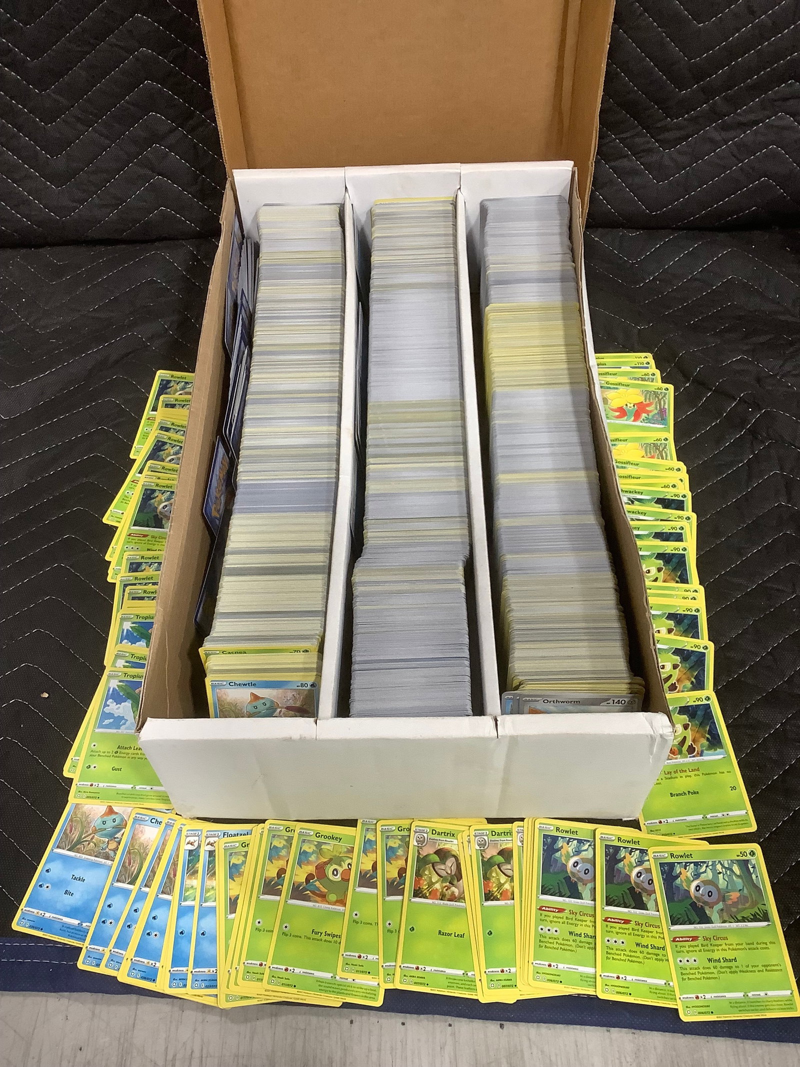 Large lot of Pokemon cards (1 of 1)