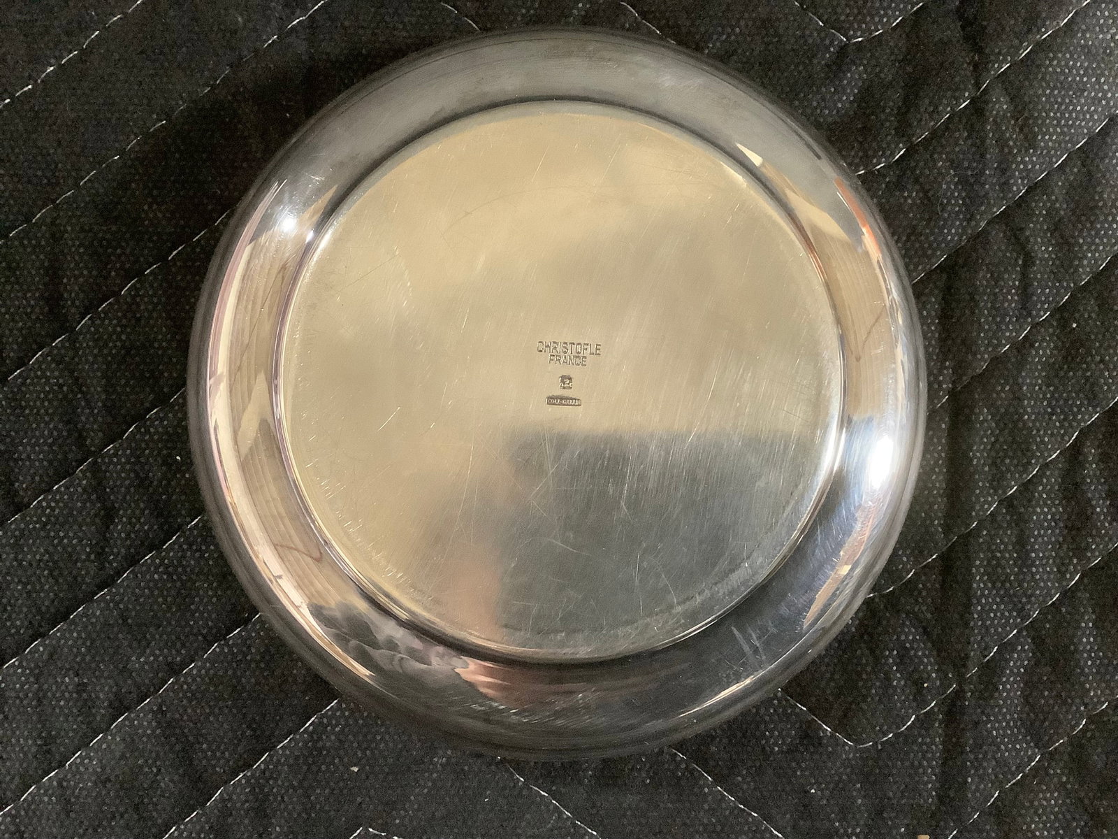 Sterling coaster holder(1.5in tall, 4.5in across) (1 of 1)