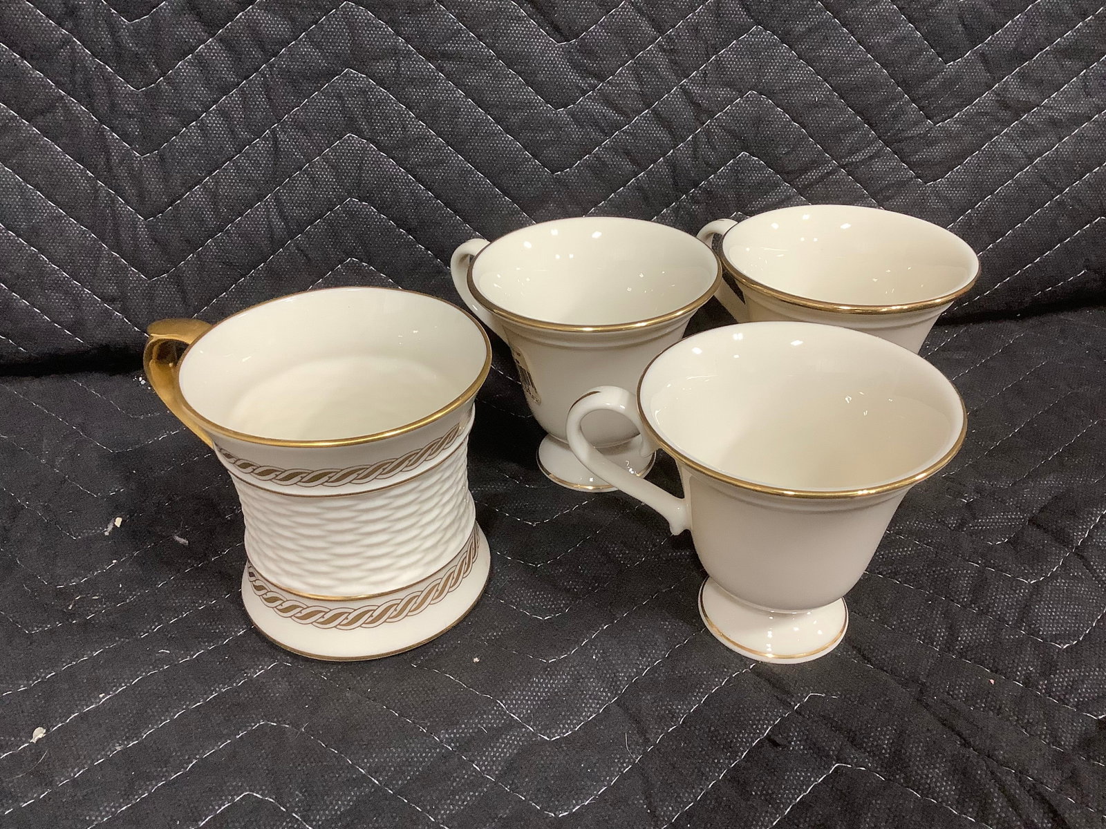 Lenox teacups and Lenox coffee mug(3.75in tallest) (1 of 1)