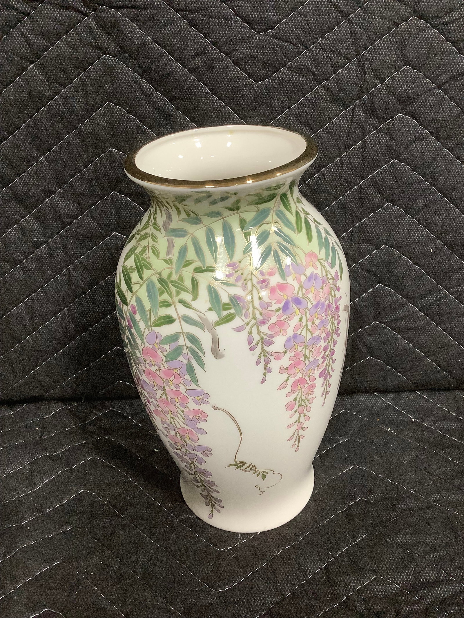 Wisteria vase(8.5in tall) (1 of 1)