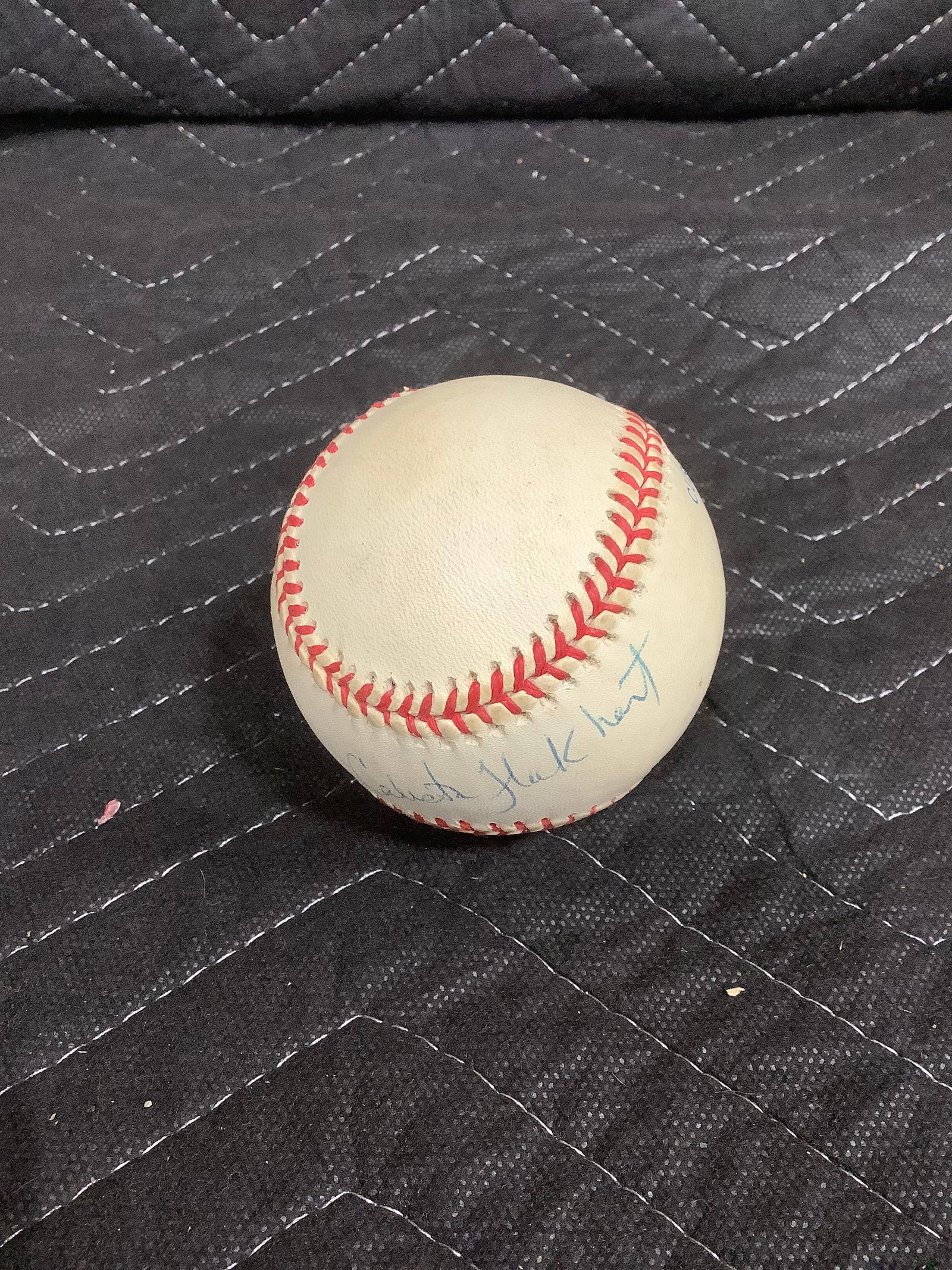 Baseball signed by actress Calista Flockhart (1 of 1)
