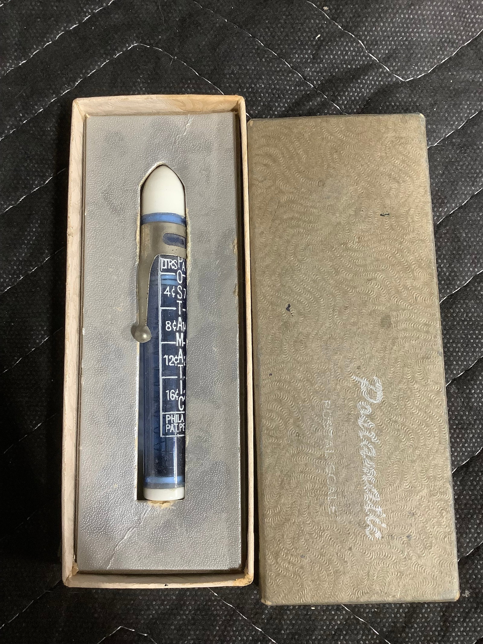Vintage Postmatic pocket scale in original box (1 of 1)