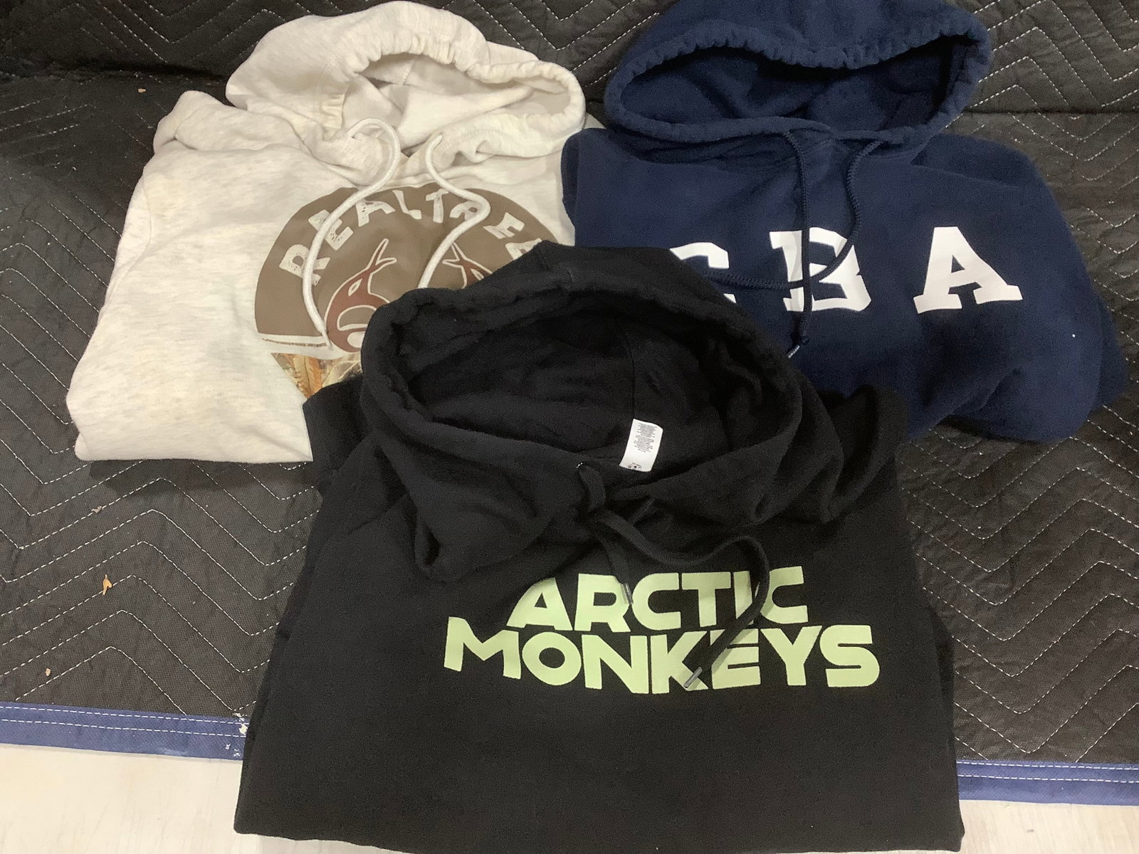 Various hoodies(Arctic Monkeys tour and others-various sizes) (1 of 1)