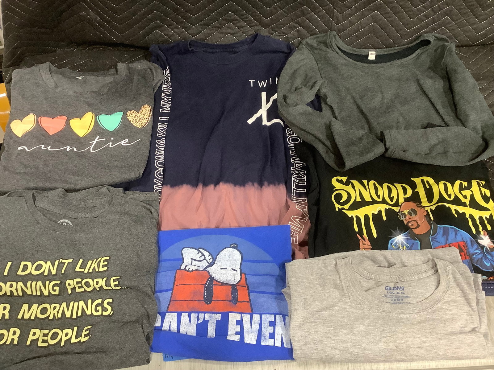 Graphic tees and long sleeve shirts(various sizes) (1 of 1)