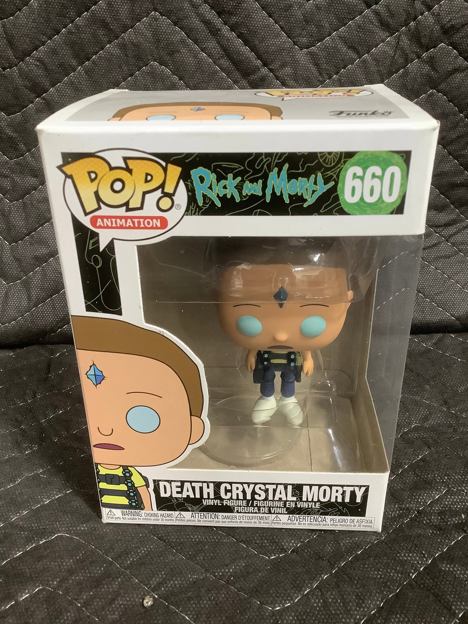 Rick and Morty Death Crystal Morty 660 Funko Pop collectible vinyl figure*new in package*: Rick and Morty Death Crystal Morty 660 Funko Pop collectible vinyl figure*new in package*