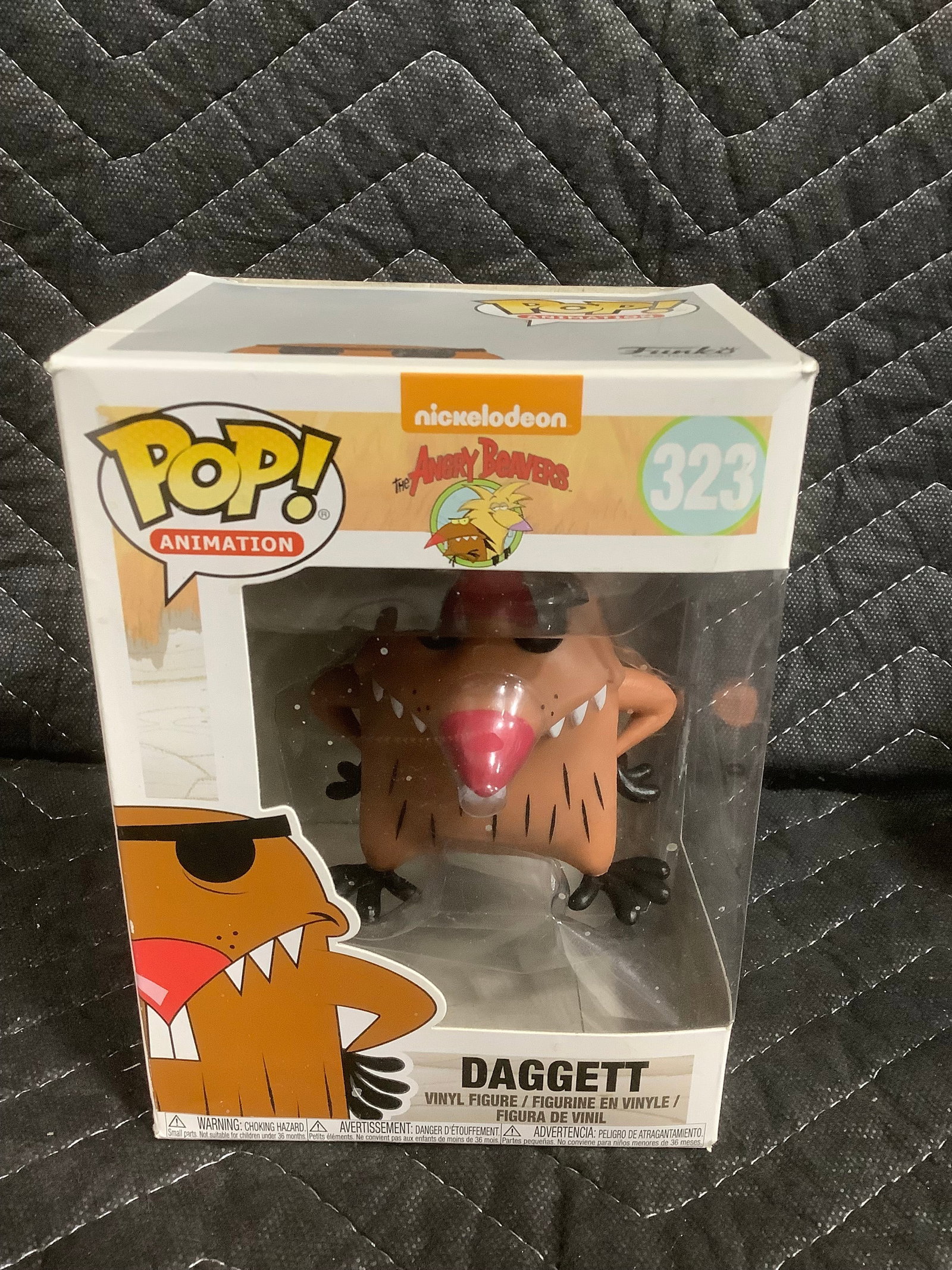 The Angry Beavers Daggett 323 Funko Pop collectible vinyl figure*new in package* (1 of 1)