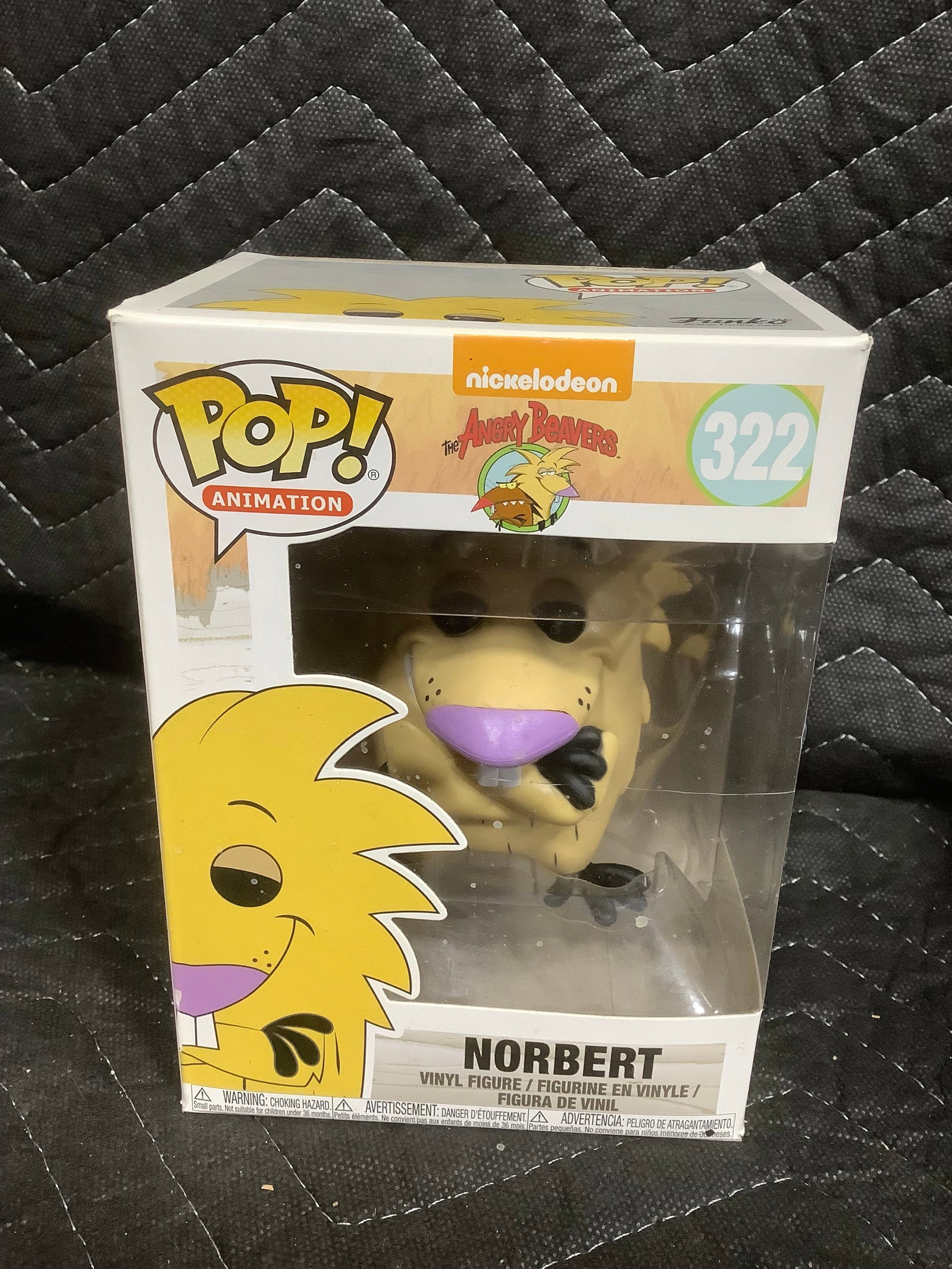 The Angry Beavers Norbert 322 Funko Pop collectible vinyl figure*new in package* (1 of 1)