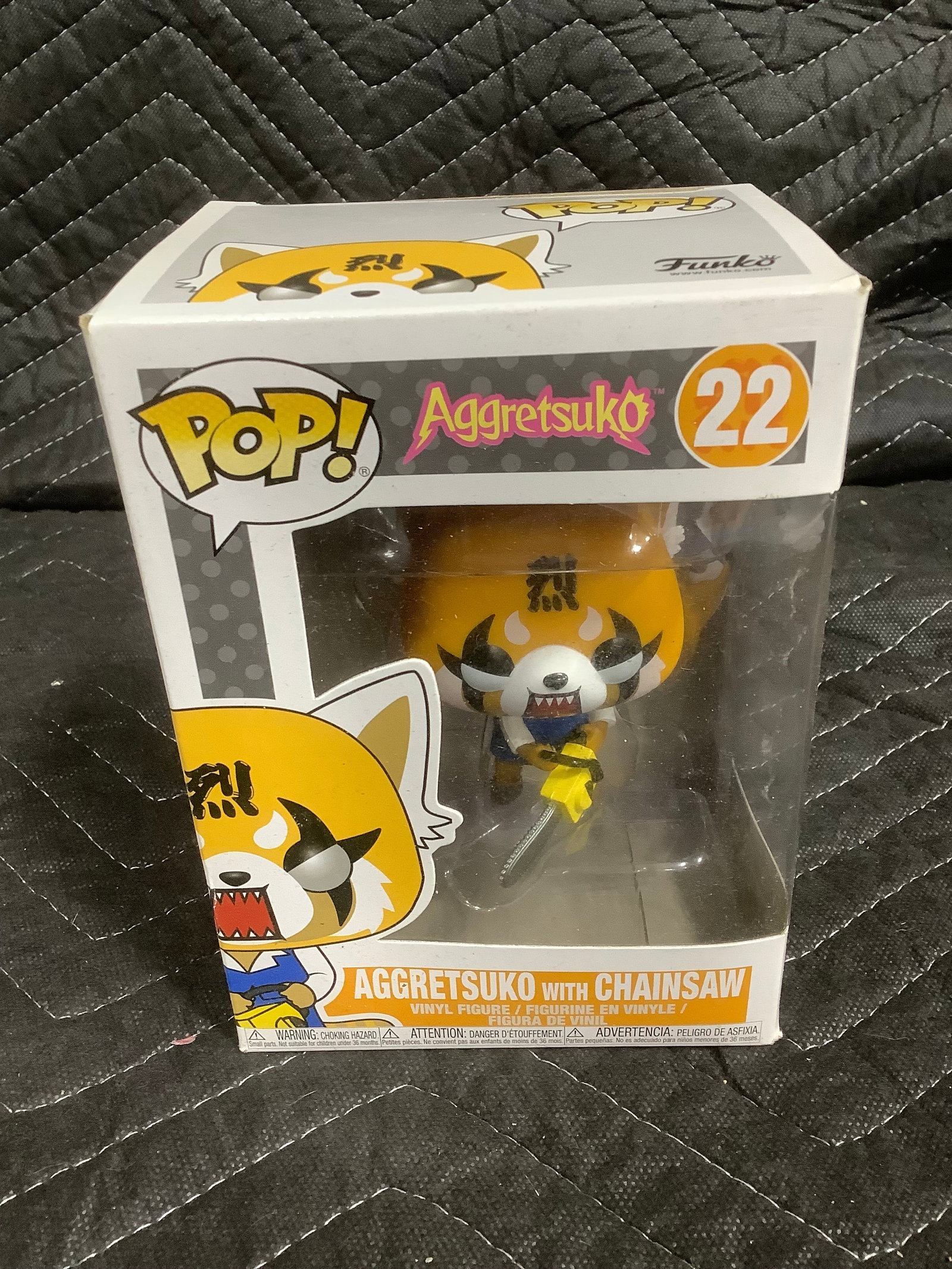 Aggretsuko with chainsaw 22 Funko Pop collectible vinyl figure*new in package* (1 of 1)