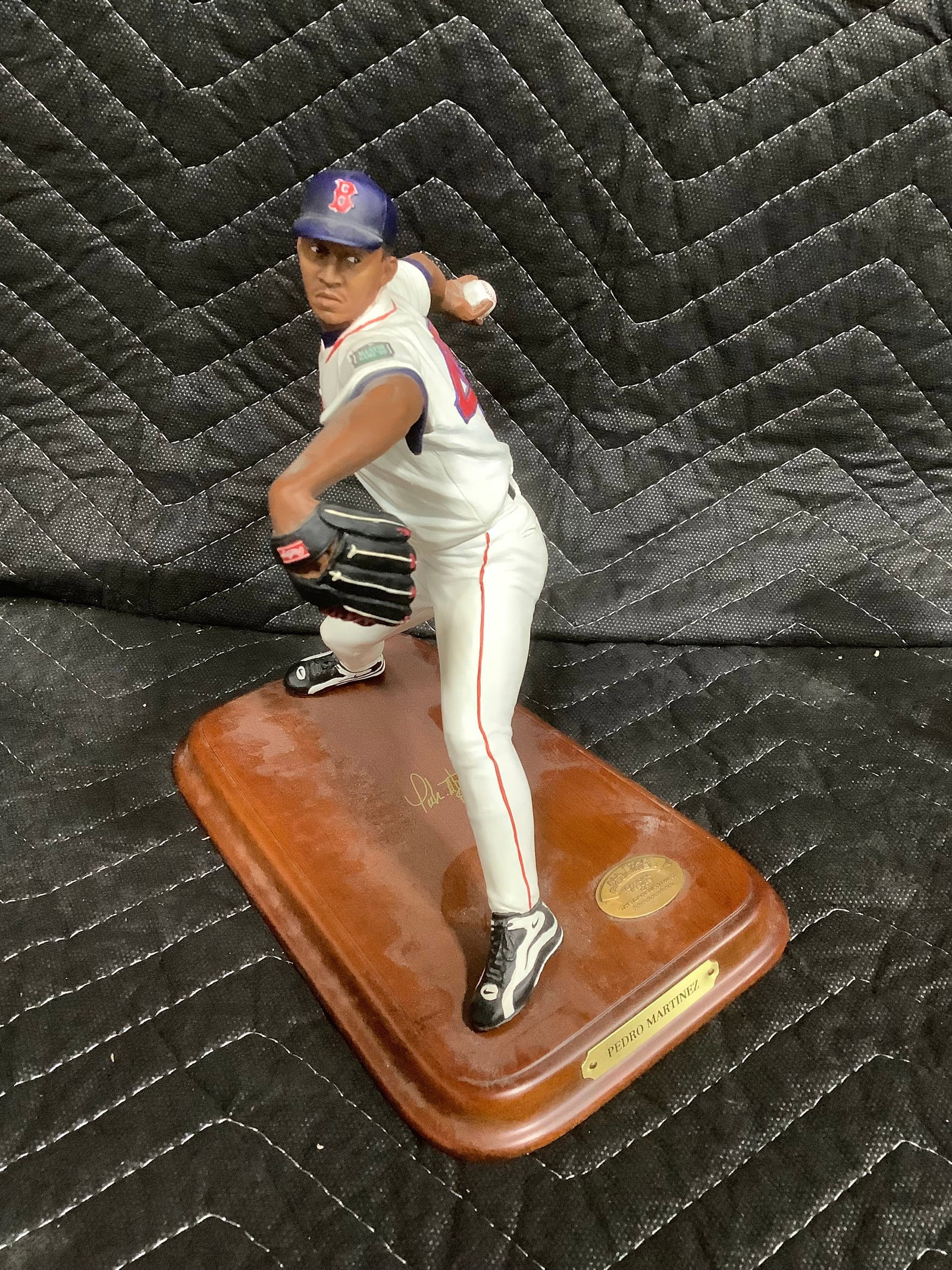Pedro Martinez collectible figure on dispay stand(8in tall) (1 of 1)