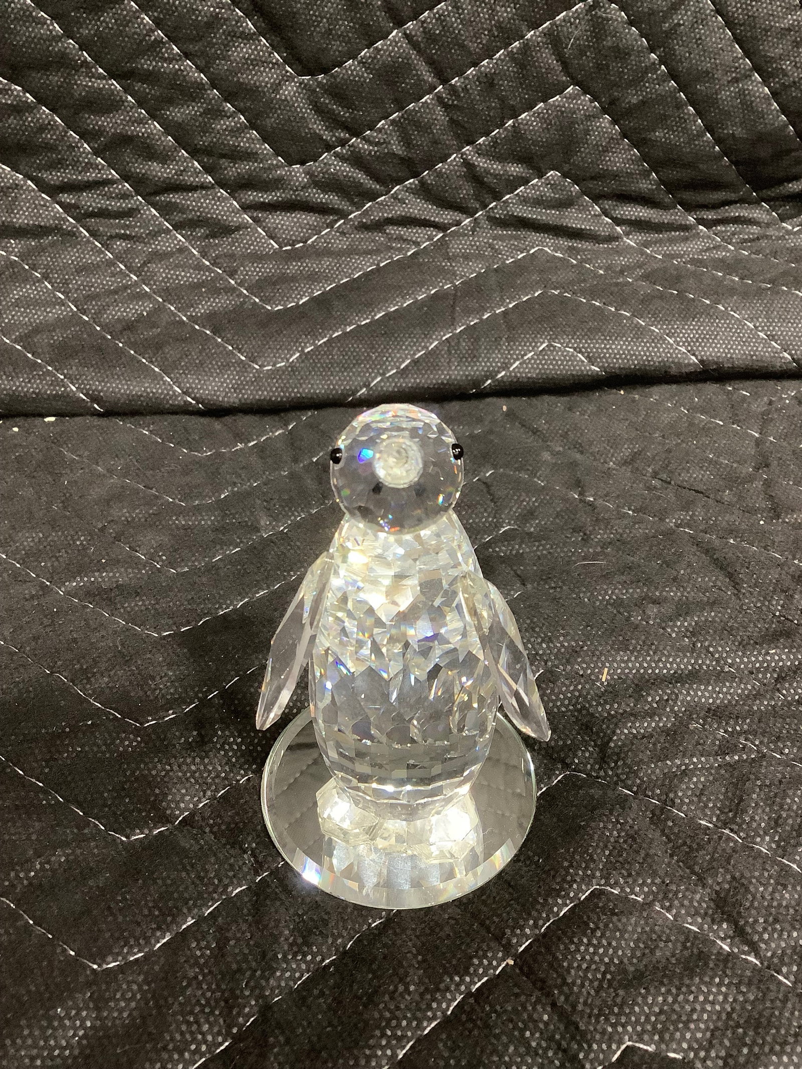 Swarovski crystal penguin figurine(5in tall) (1 of 1)