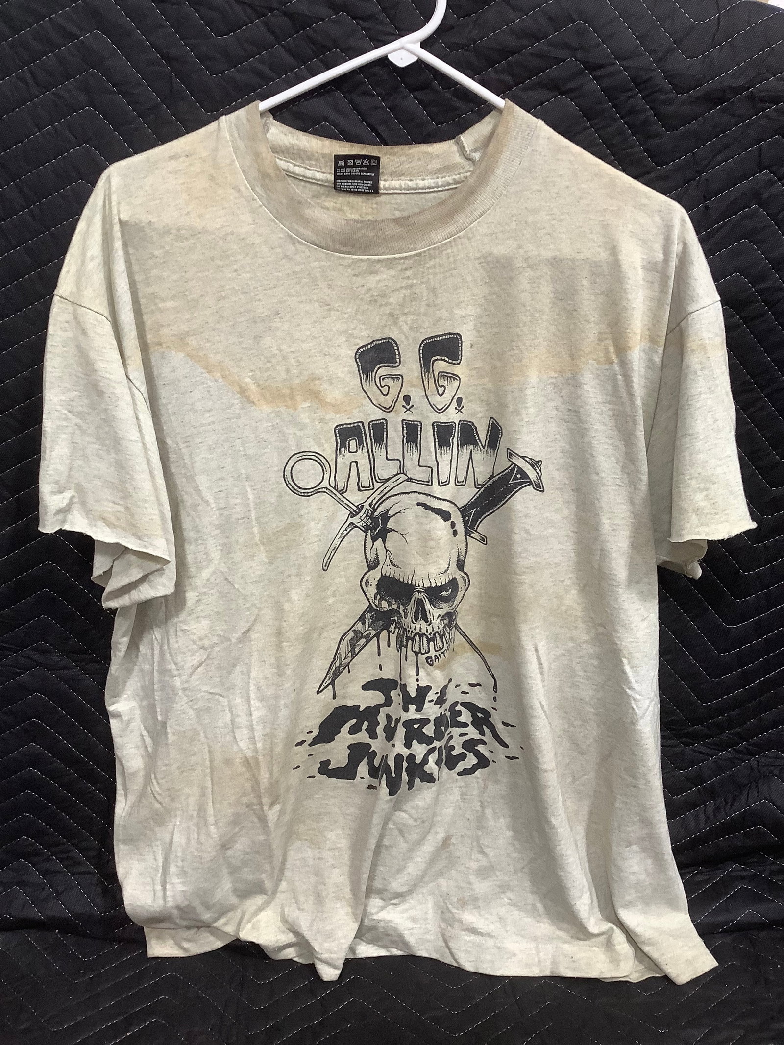 G.G. Allin tshirt(XL): G.G. Allin tshirt(XL)
