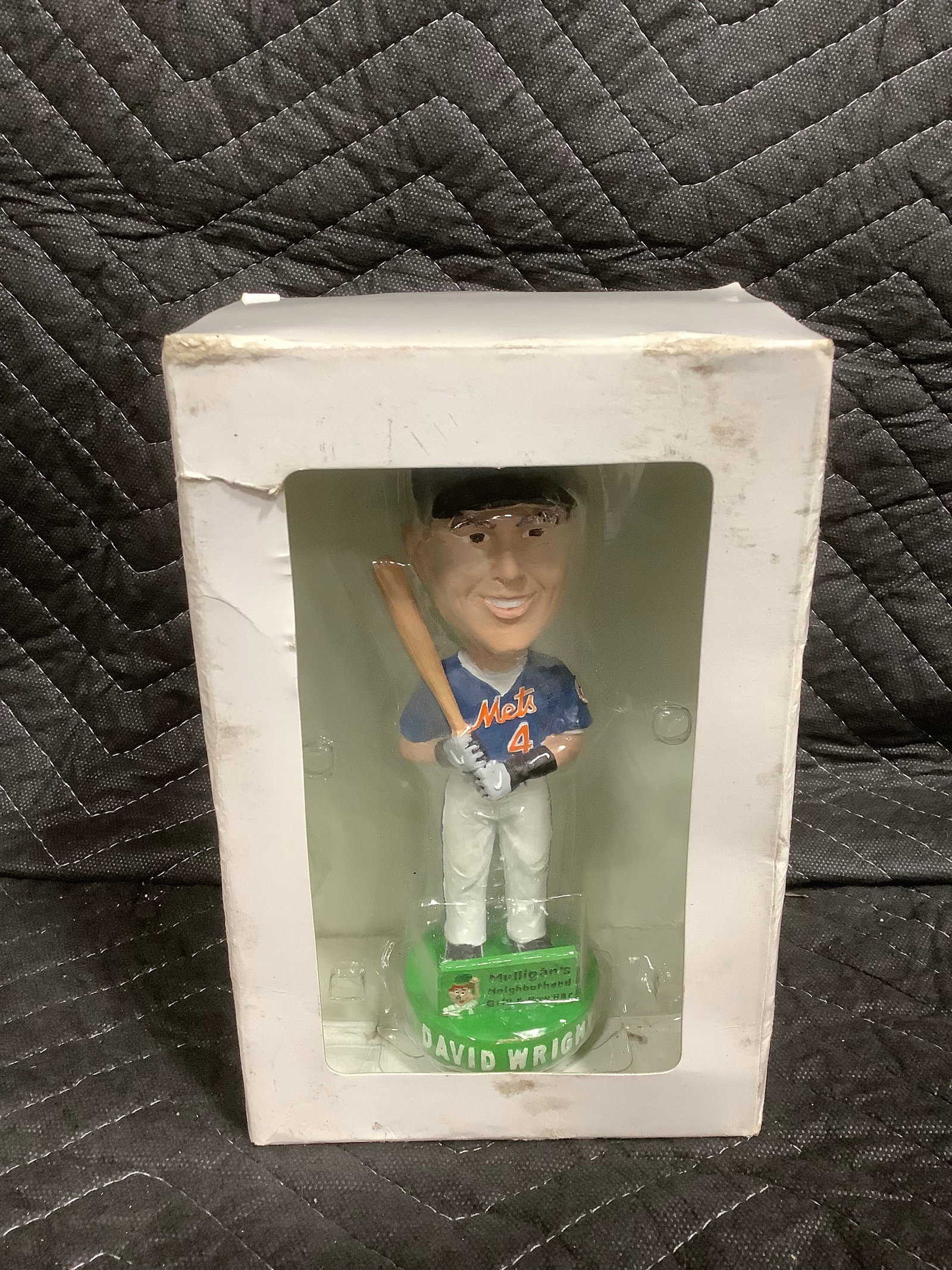 David Wright collectible bobblehead in box: David Wright collectible bobblehead in box