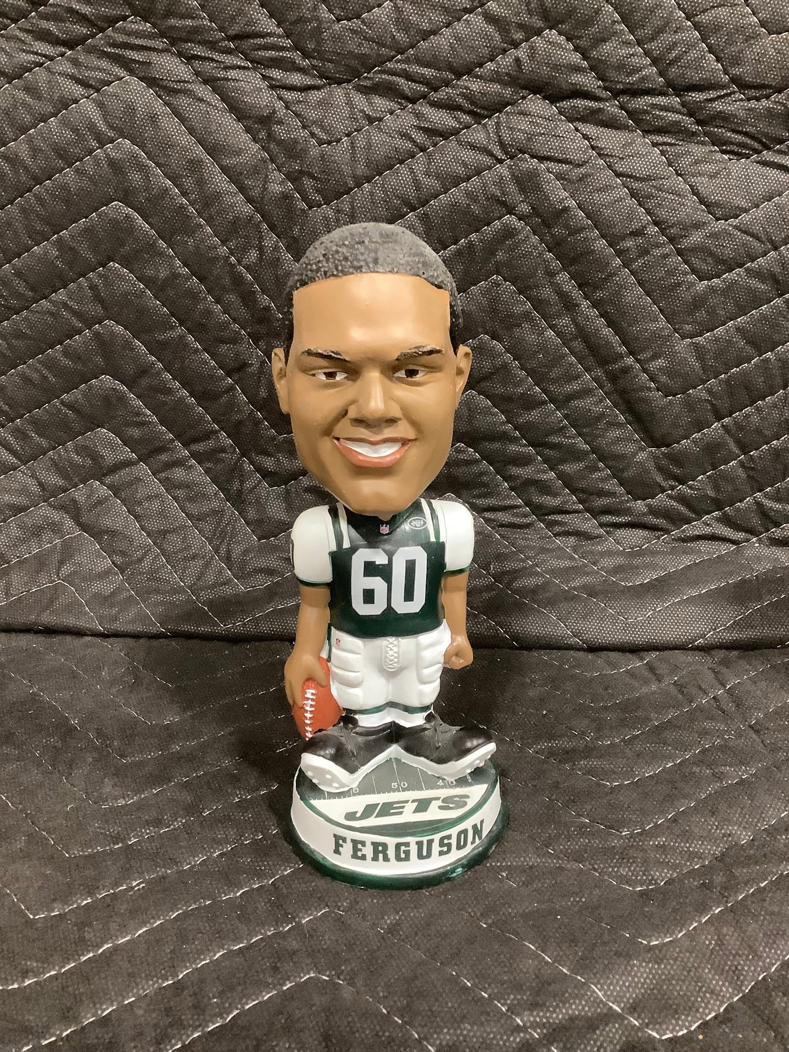 NY Jets Jason Ferguson bobblehead collectible (1 of 1)