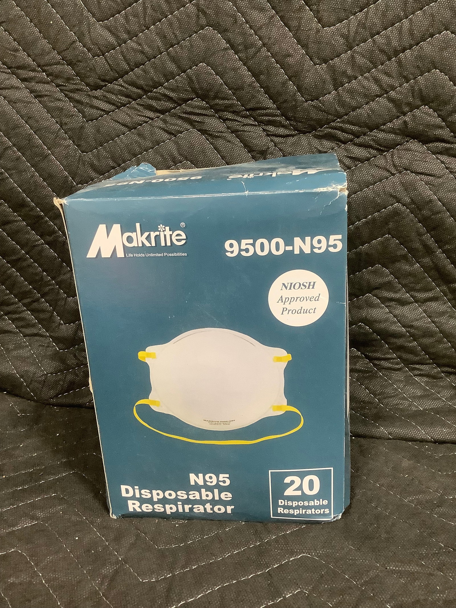 Box of Markrite disposable respirator masks (1 of 1)