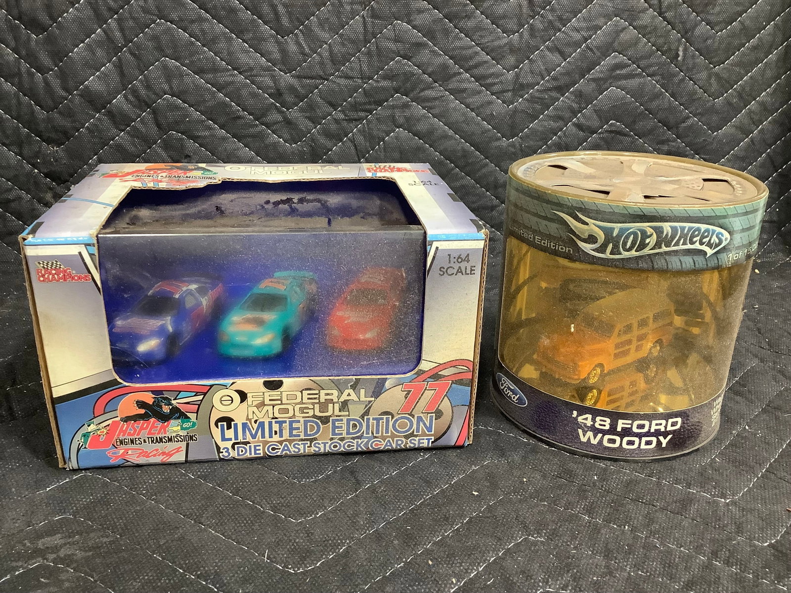 Racing Champions Diecast Car Set, and Hotwheels Ford Diecast *new in boxes*: Racing Champions Diecast Car Set, and Hotwheels Ford Diecast *new in boxes*