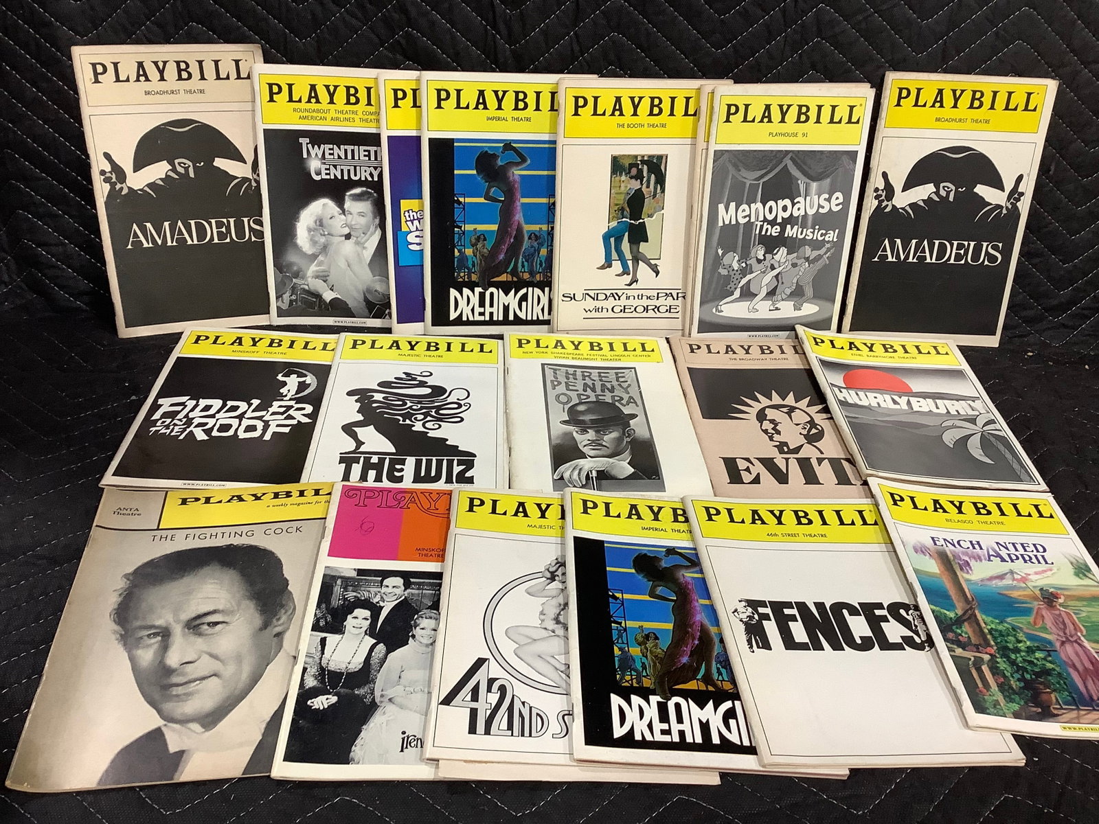 Various Playbills (1 of 1)
