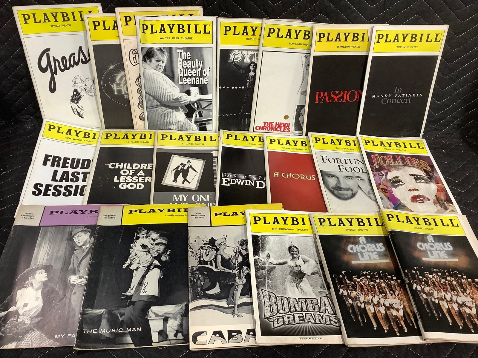 Various Playbills (1 of 1)