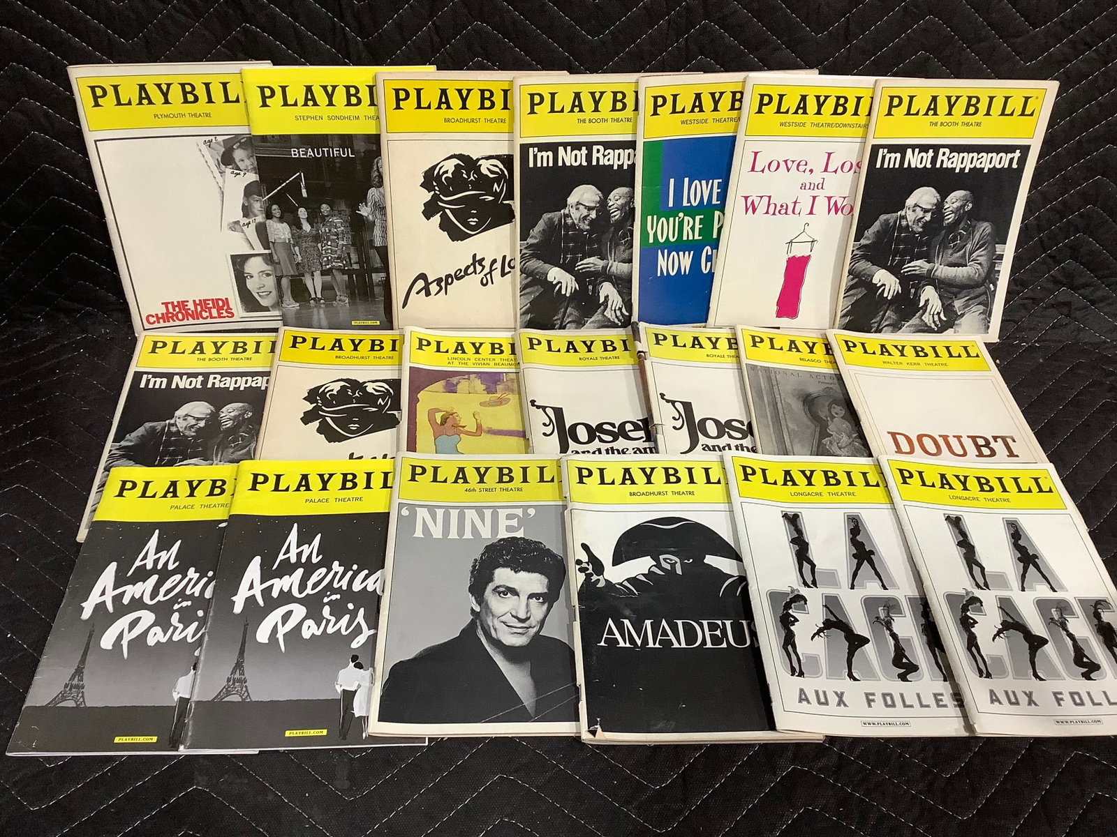 Various Playbills (1 of 1)
