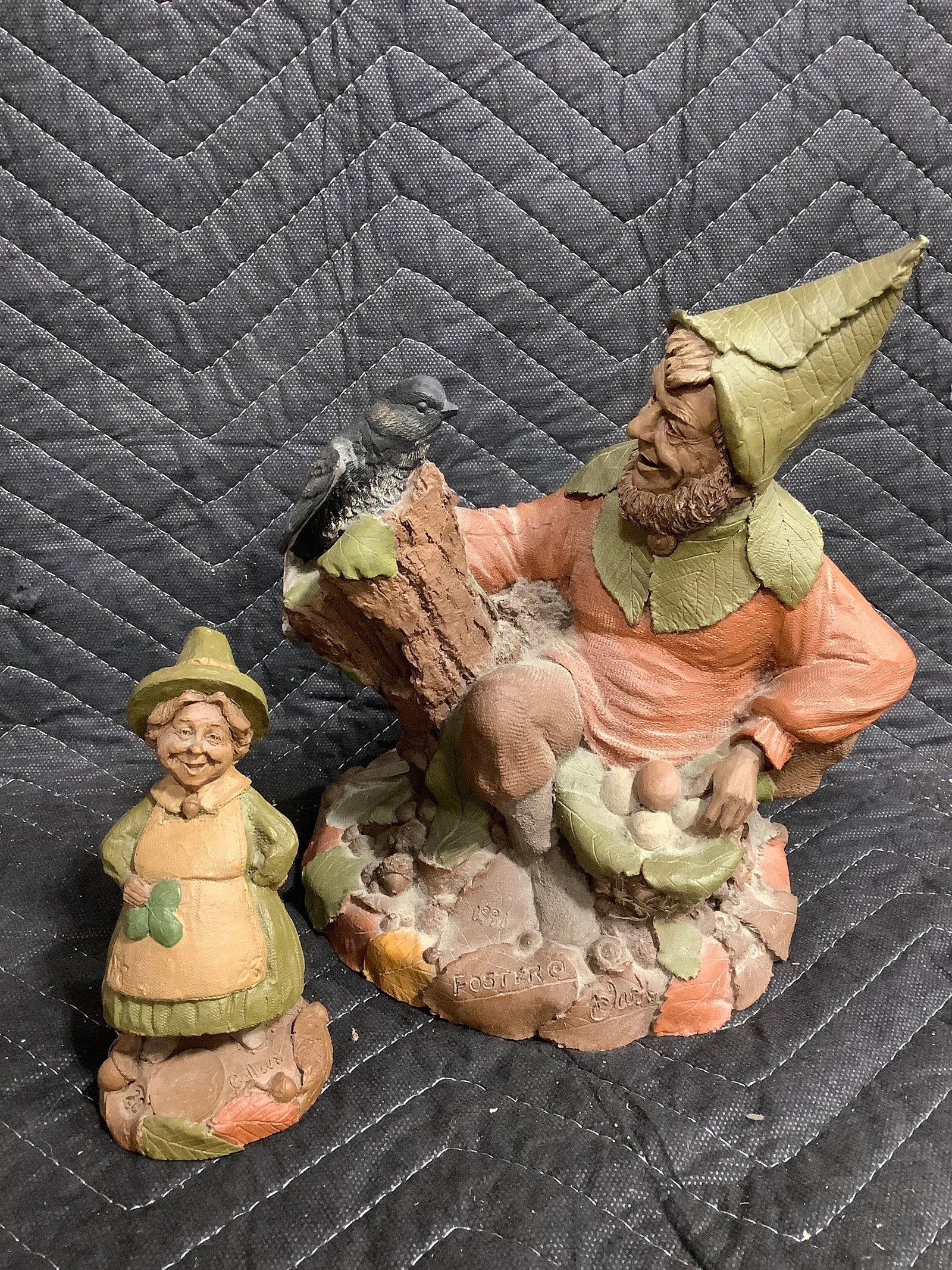 Tom Clark gnome figurine/statue(tallest 9in): Tom Clark gnome figurine/statue(tallest 9in)