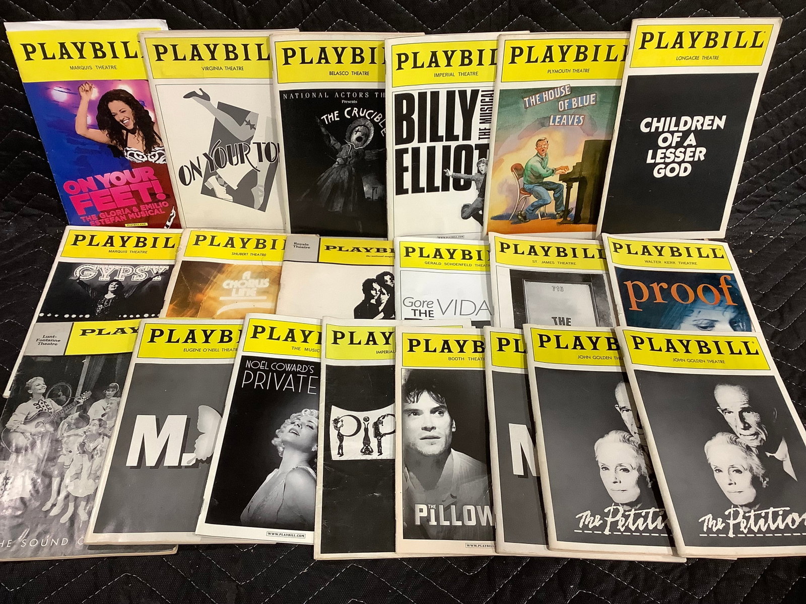 Various Playbills (1 of 1)