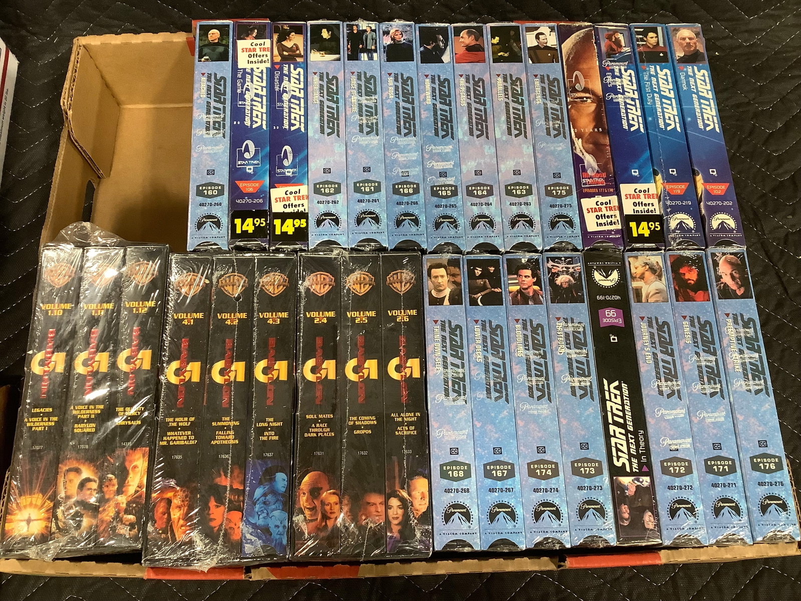Star Trek sealed VHS tapes: Star Trek sealed VHS tapes