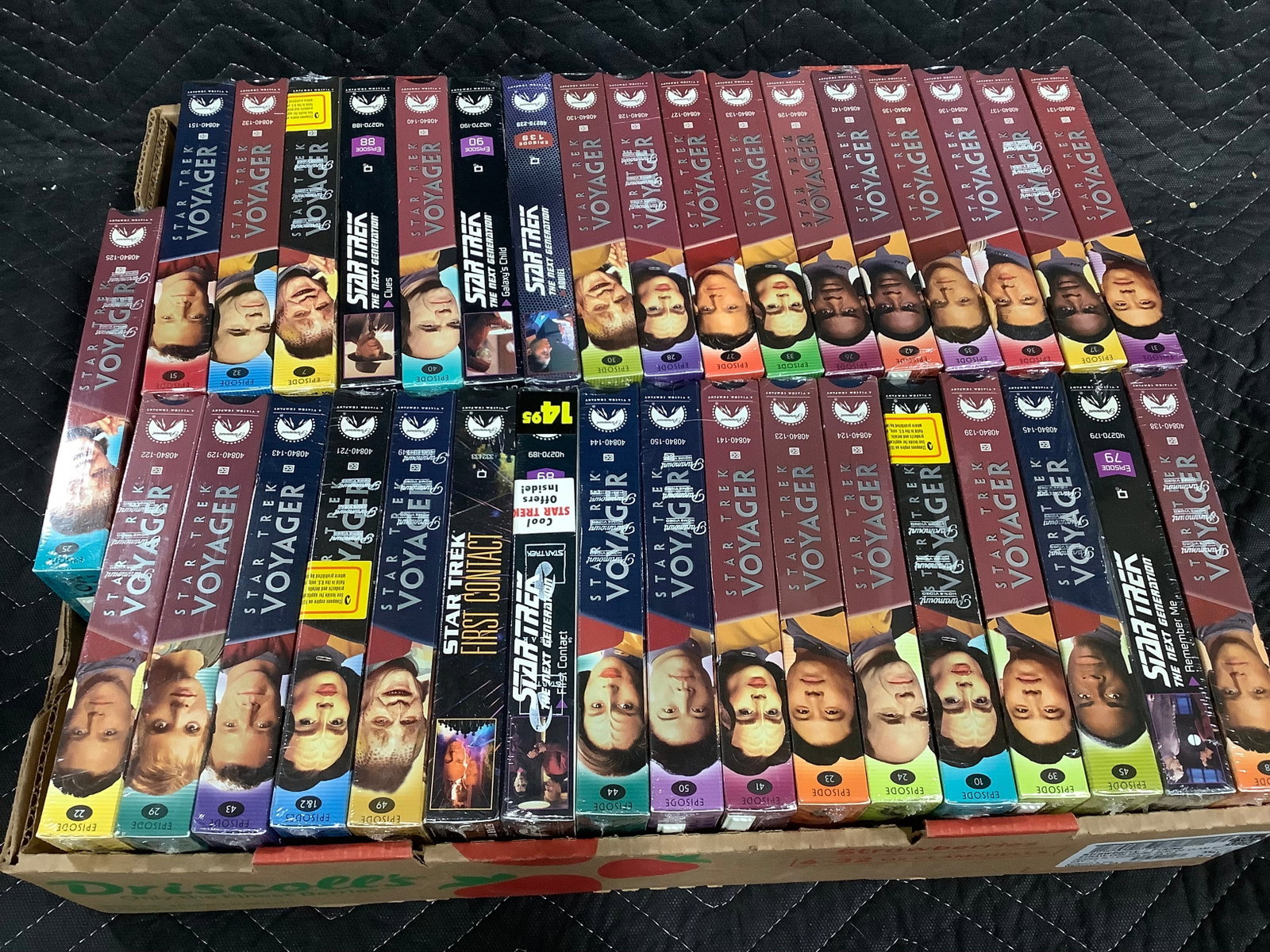 Star Trek sealed VHS tapes (1 of 1)