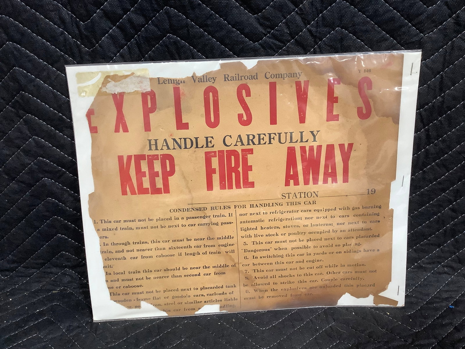 Vintage explosives advertisement(torn at edges): Vintage explosives advertisement(torn at edges)
