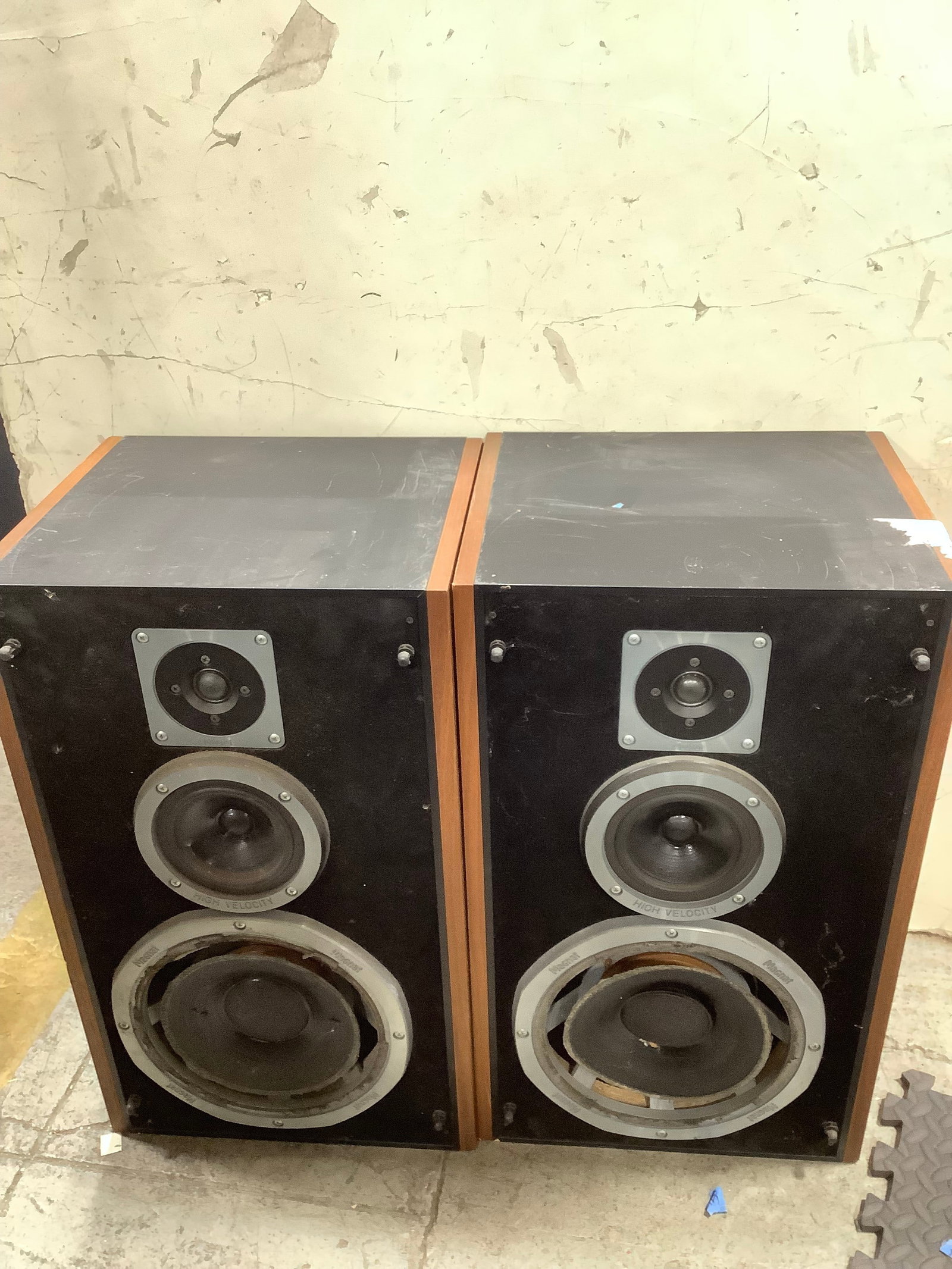 Pair of Magnat high velocity speakers: Pair of Magnat high velocity speakers