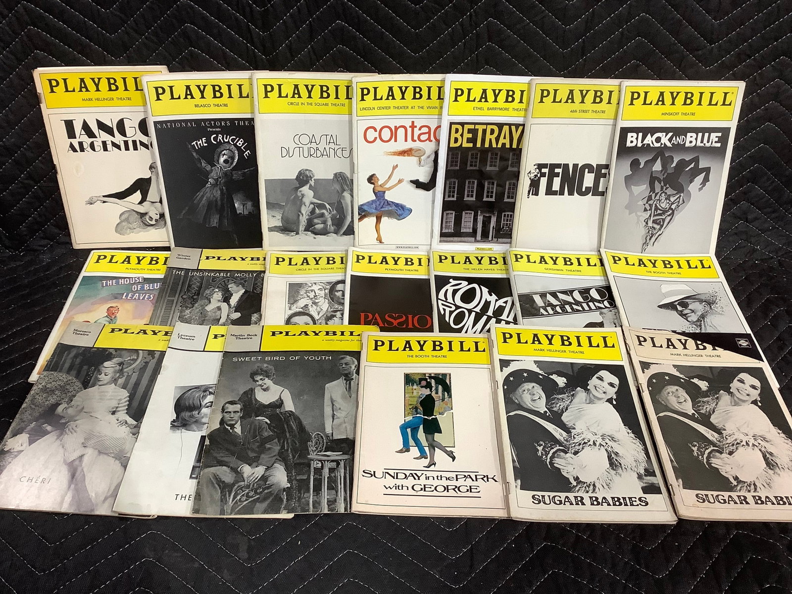 Various Playbills (1 of 1)