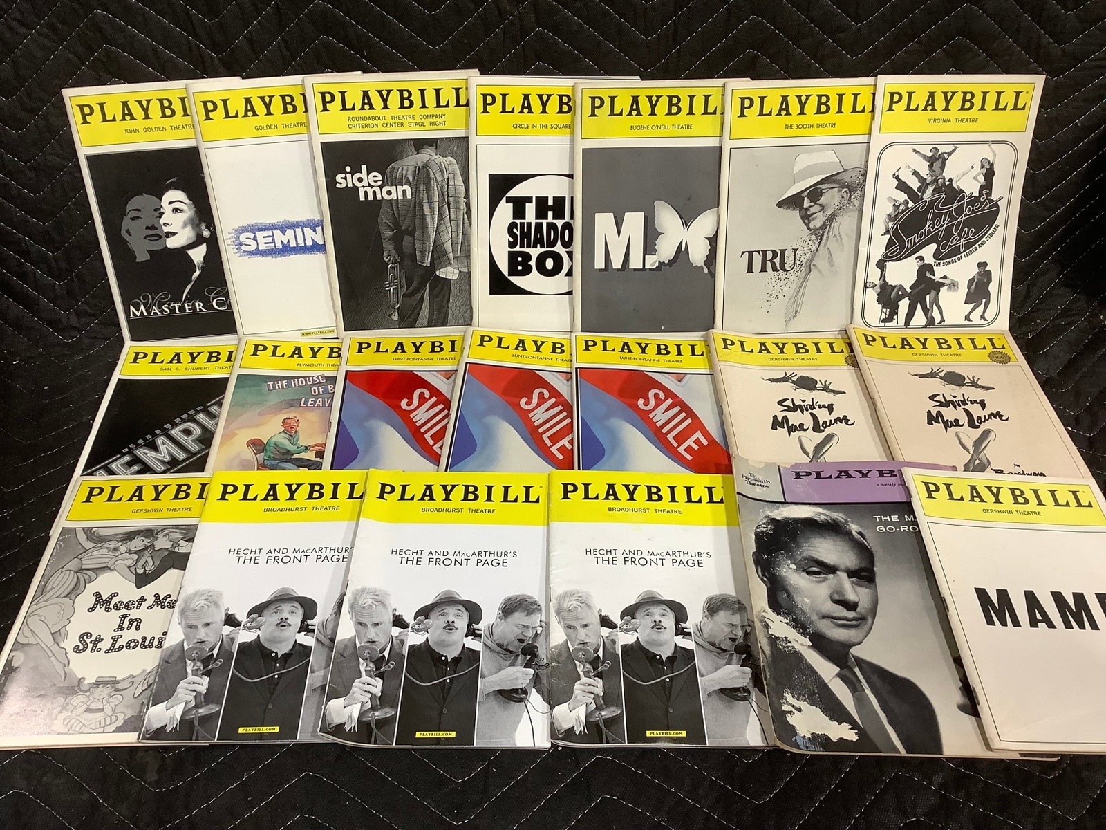 Various Playbills (1 of 1)