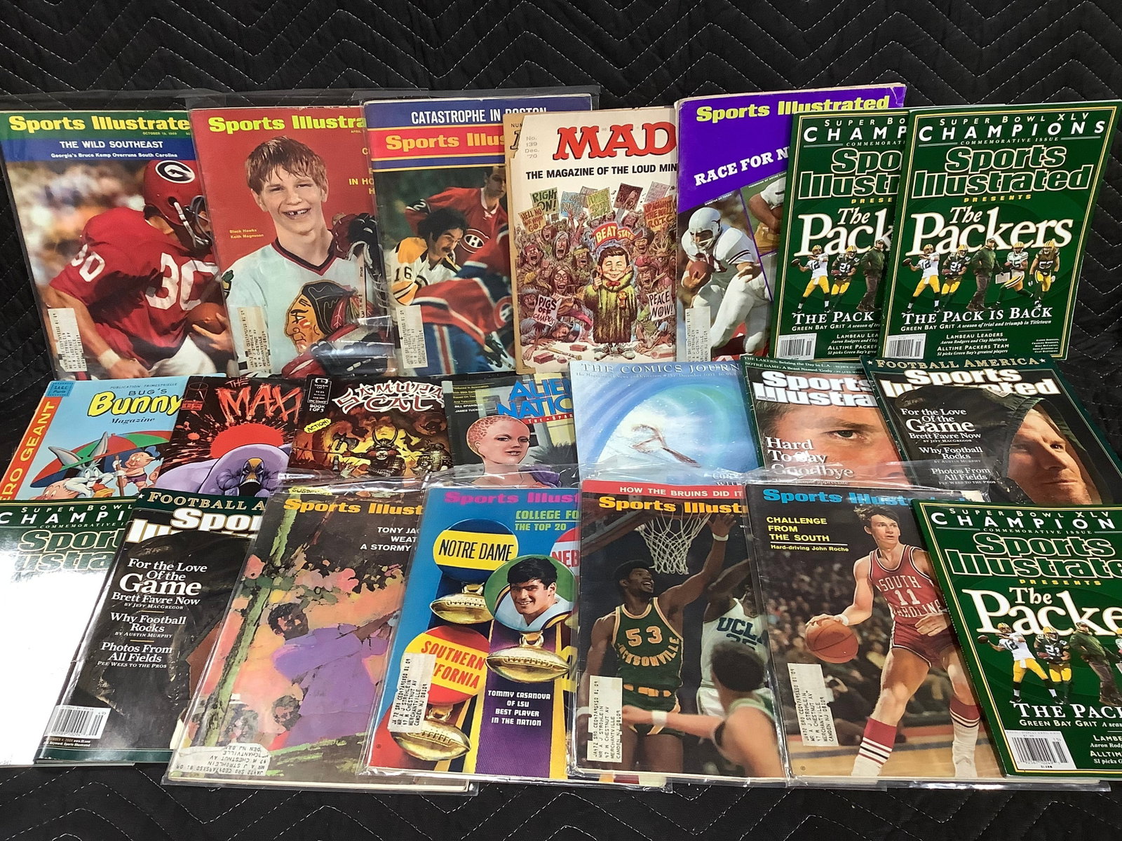 Various magazines/comics (mostly Sports Illustrated): Various magazines/comics (mostly Sports Illustrated)