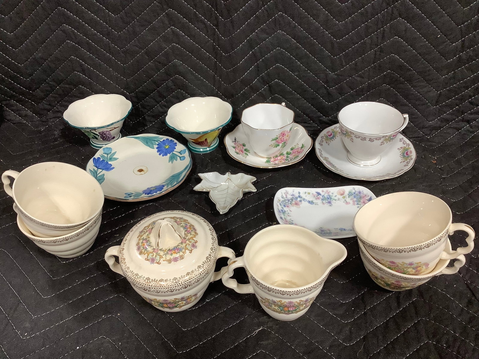 Teacups, dishes, and more(Wedgwood, The Sebring Pottery Co.,etc.-tallest 5in) (1 of 1)