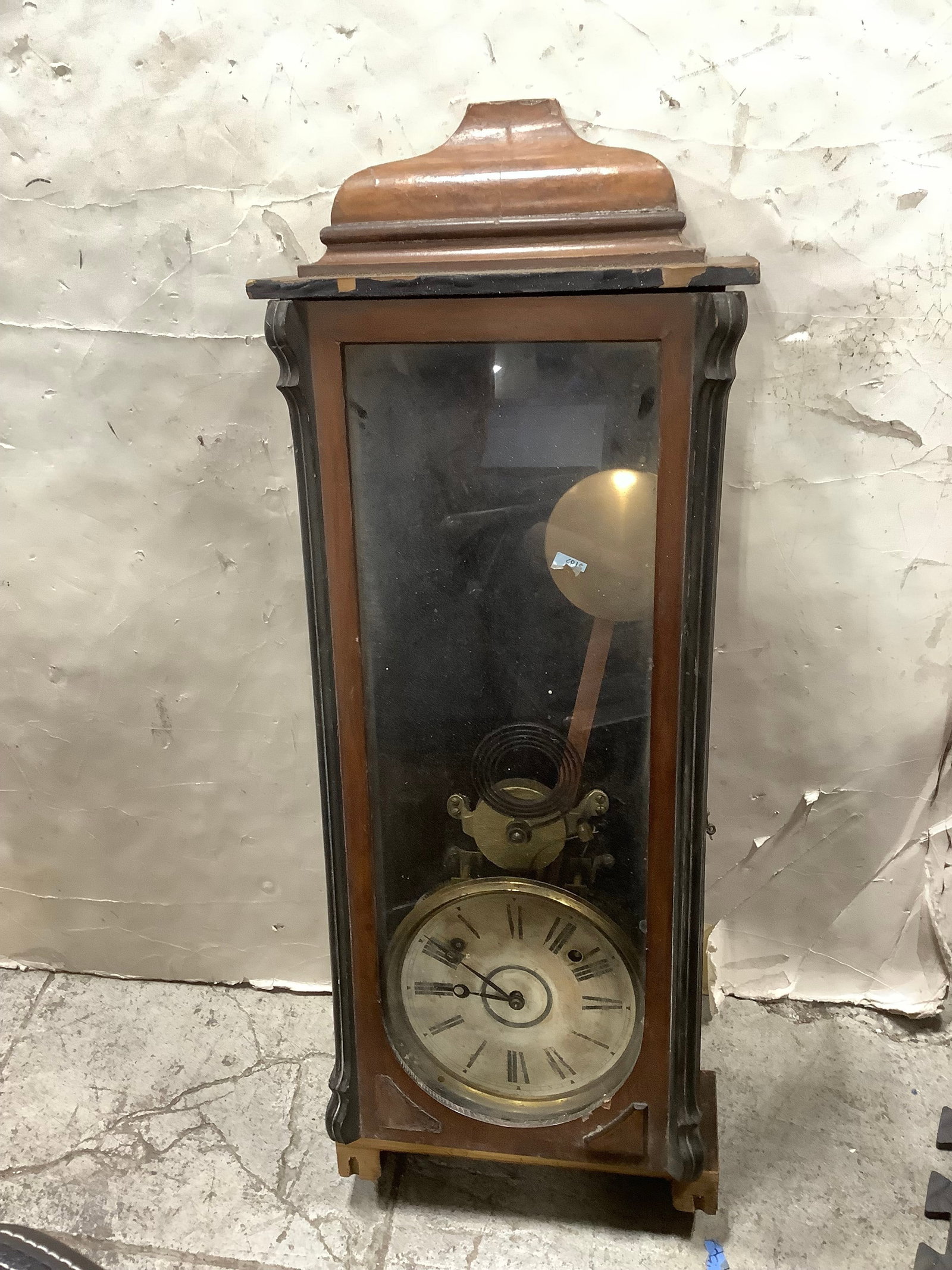 19th century wall clock (1 of 1)