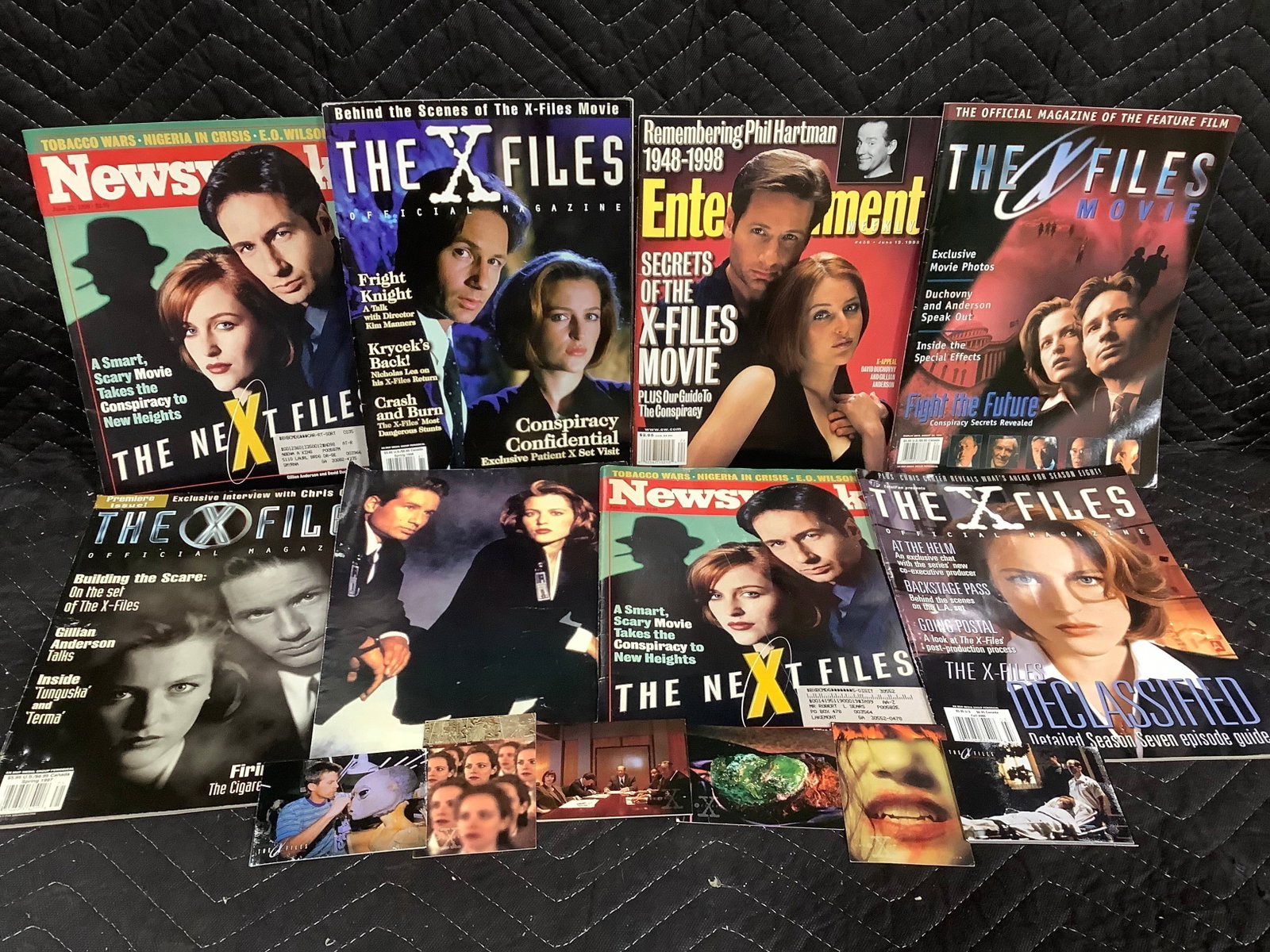 Vintage X-Files Collector Magazines & Cards - 1990s: Vintage X-Files Collector Magazines & Cards - 1990s