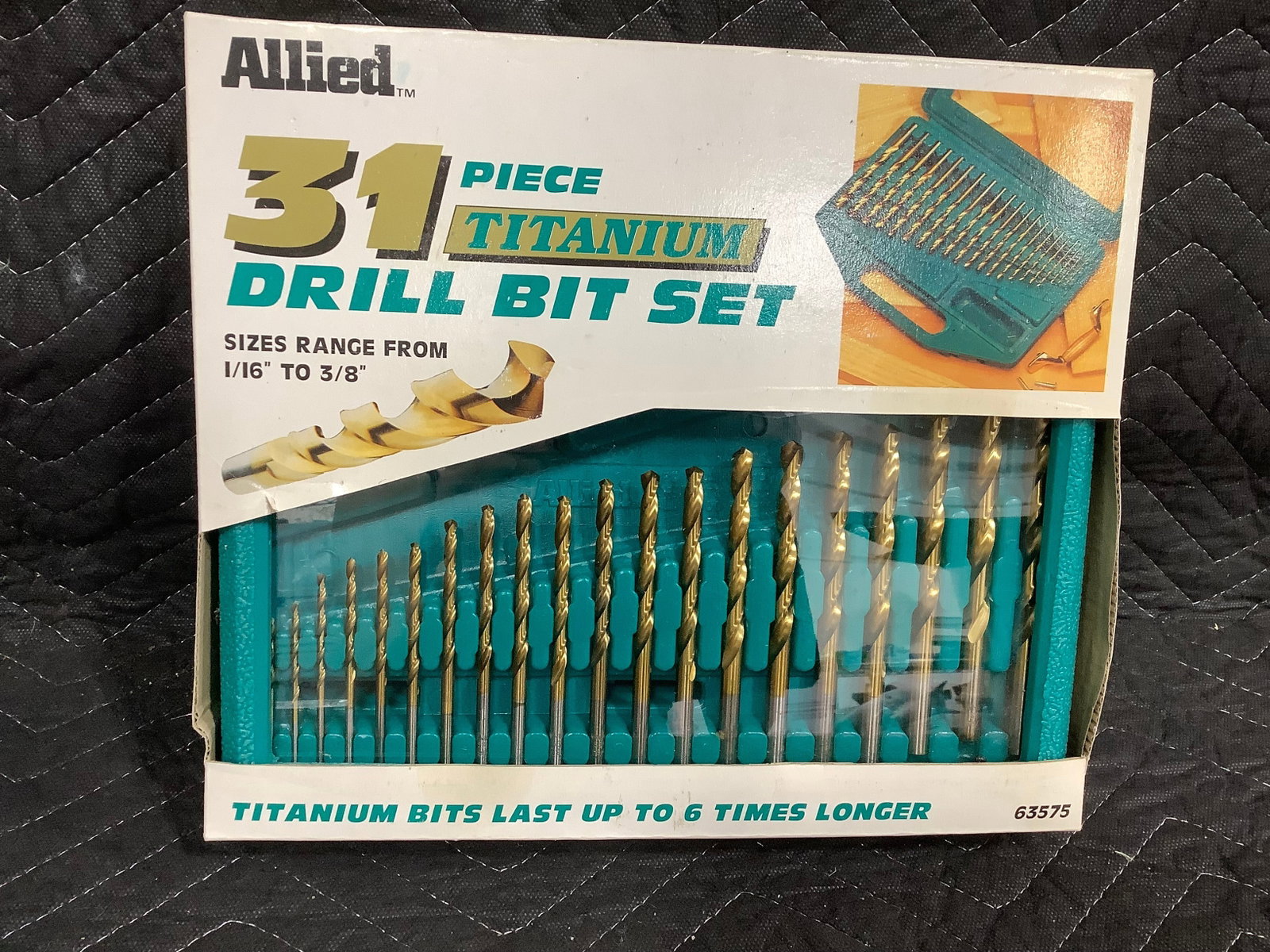 Allied 31 Piece Titanium Drill Bit Set *new* (1 of 1)