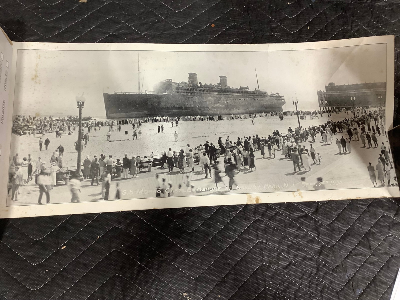 SS Morro Castle Panoramic Photo Print (8.5inx20in) (1 of 1)