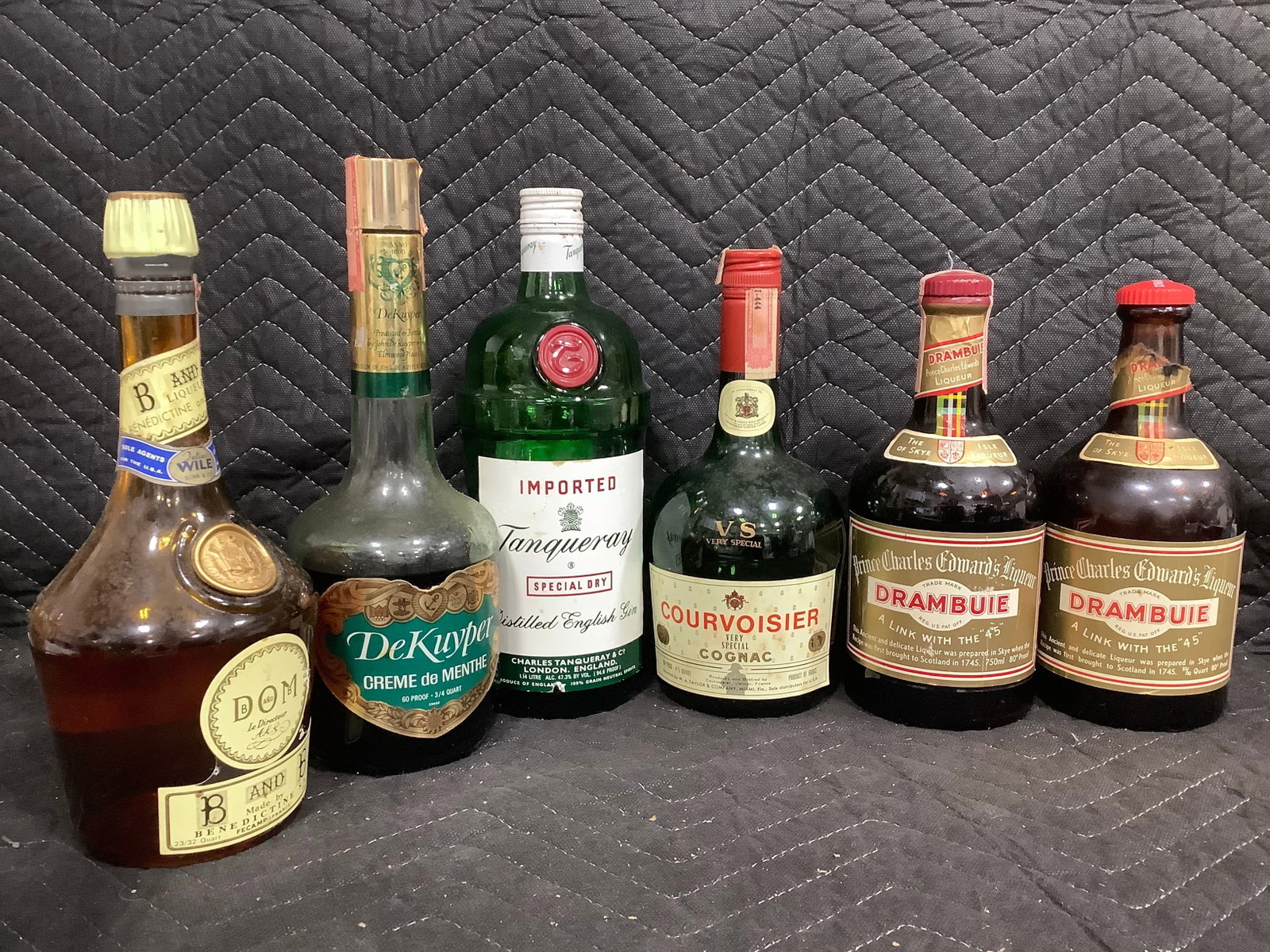 Various alcohol-different amounts in each): Various alcohol-different amounts in each)