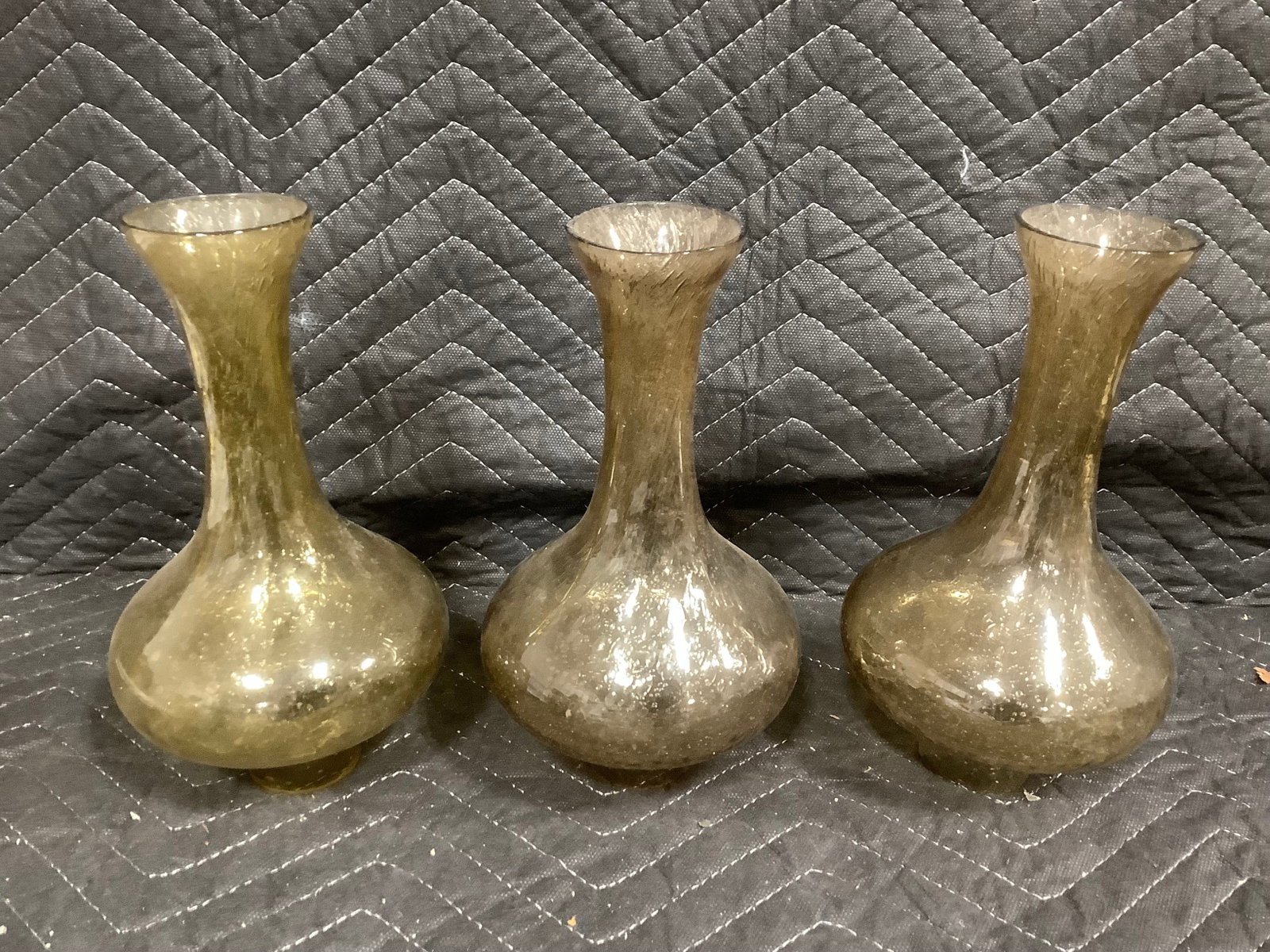 Vintage bubble chimney glass lampshades(9.5in tall): Vintage bubble chimney glass lampshades(9.5in tall)