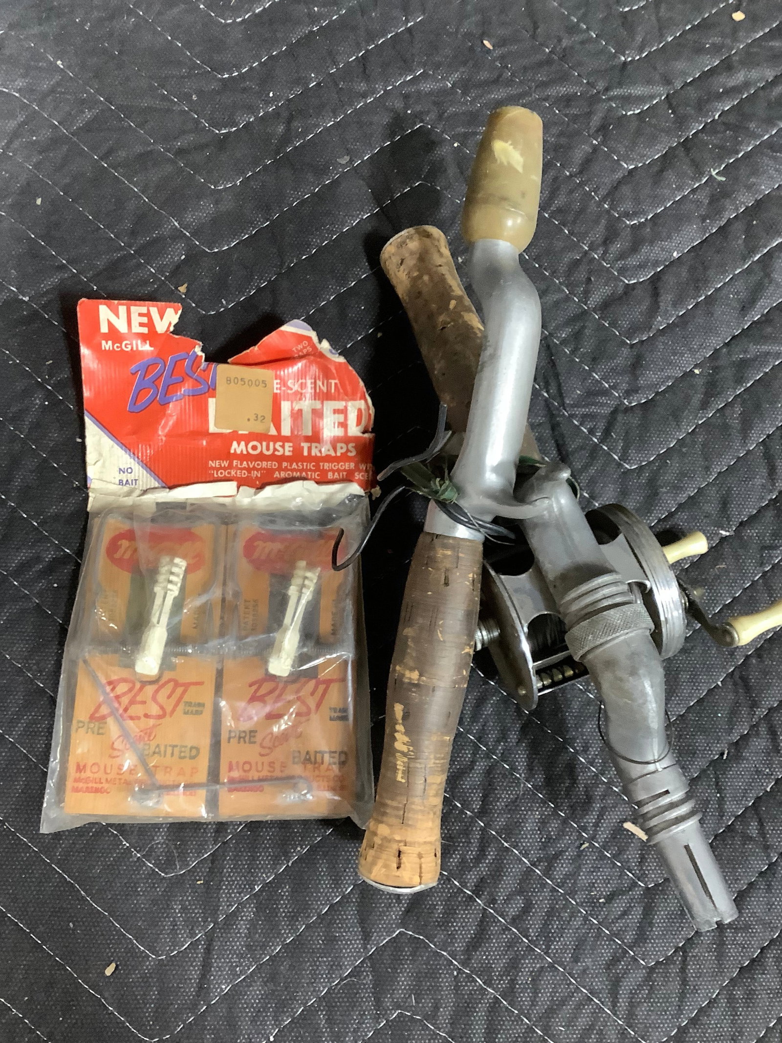 Vintage Fishing Reel Parts, and Mouse Traps: Vintage Fishing Reel Parts, and Mouse Traps