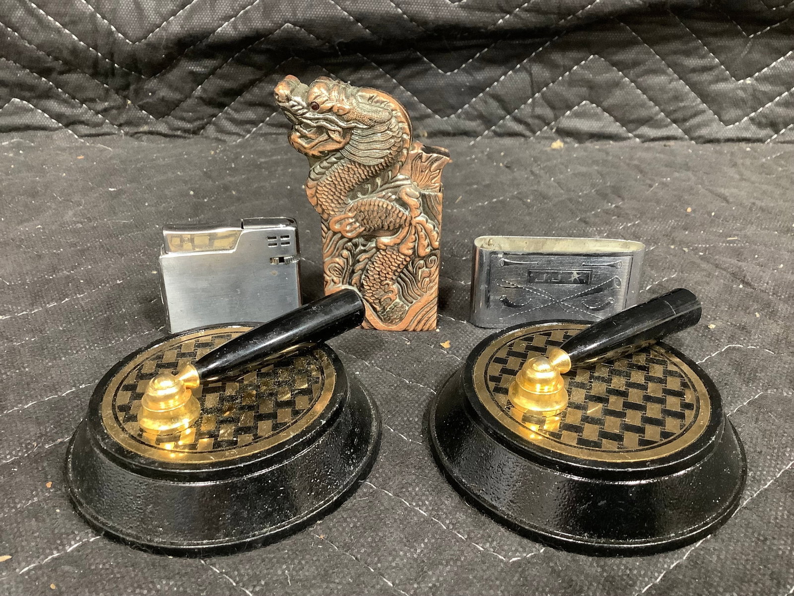 Vintage Lighters, and Pen Stands (1 of 1)