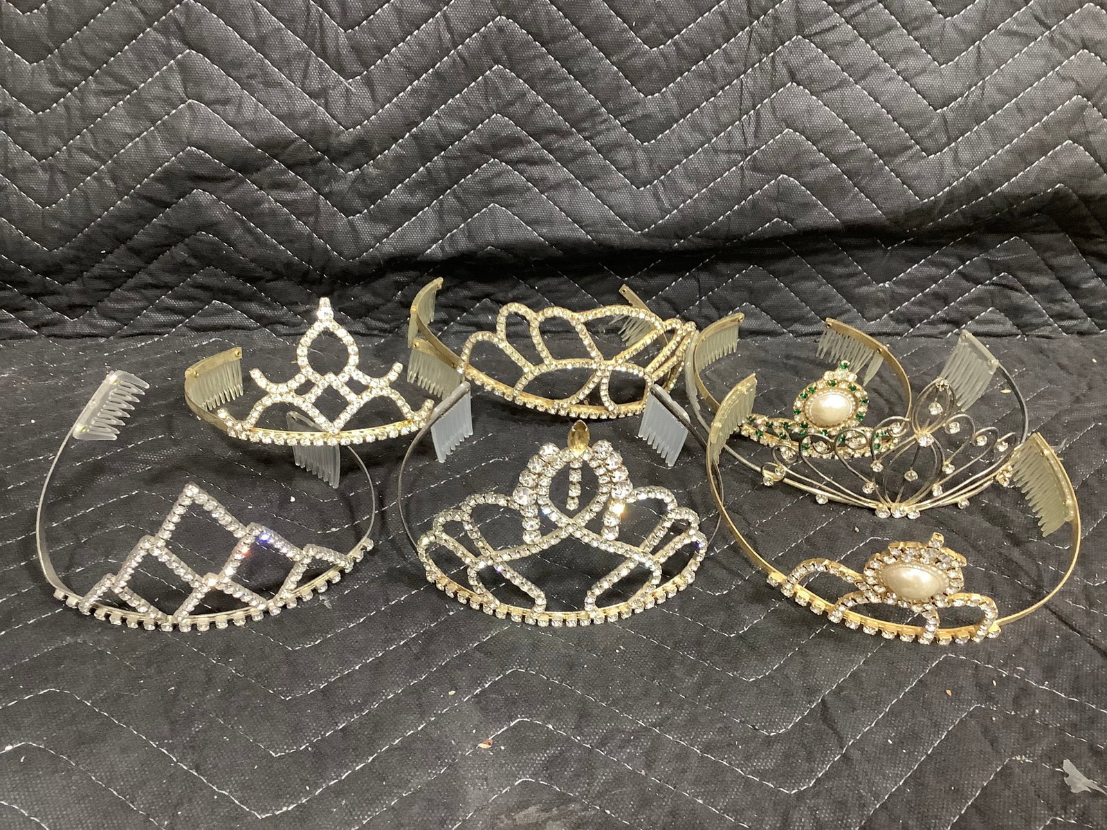 Various Tiaras with Gems: Various Tiaras with Gems