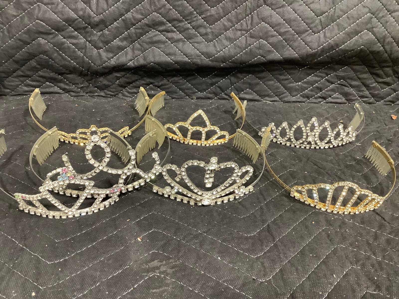 Various Tiaras with Gems: Various Tiaras with Gems