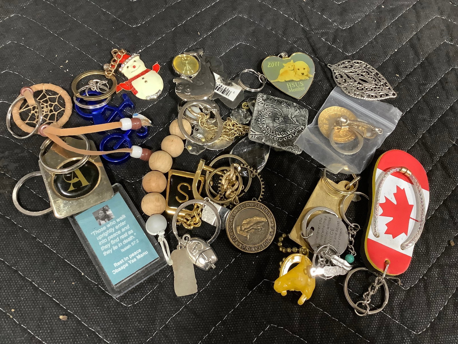 Various Keychains: Various Keychains