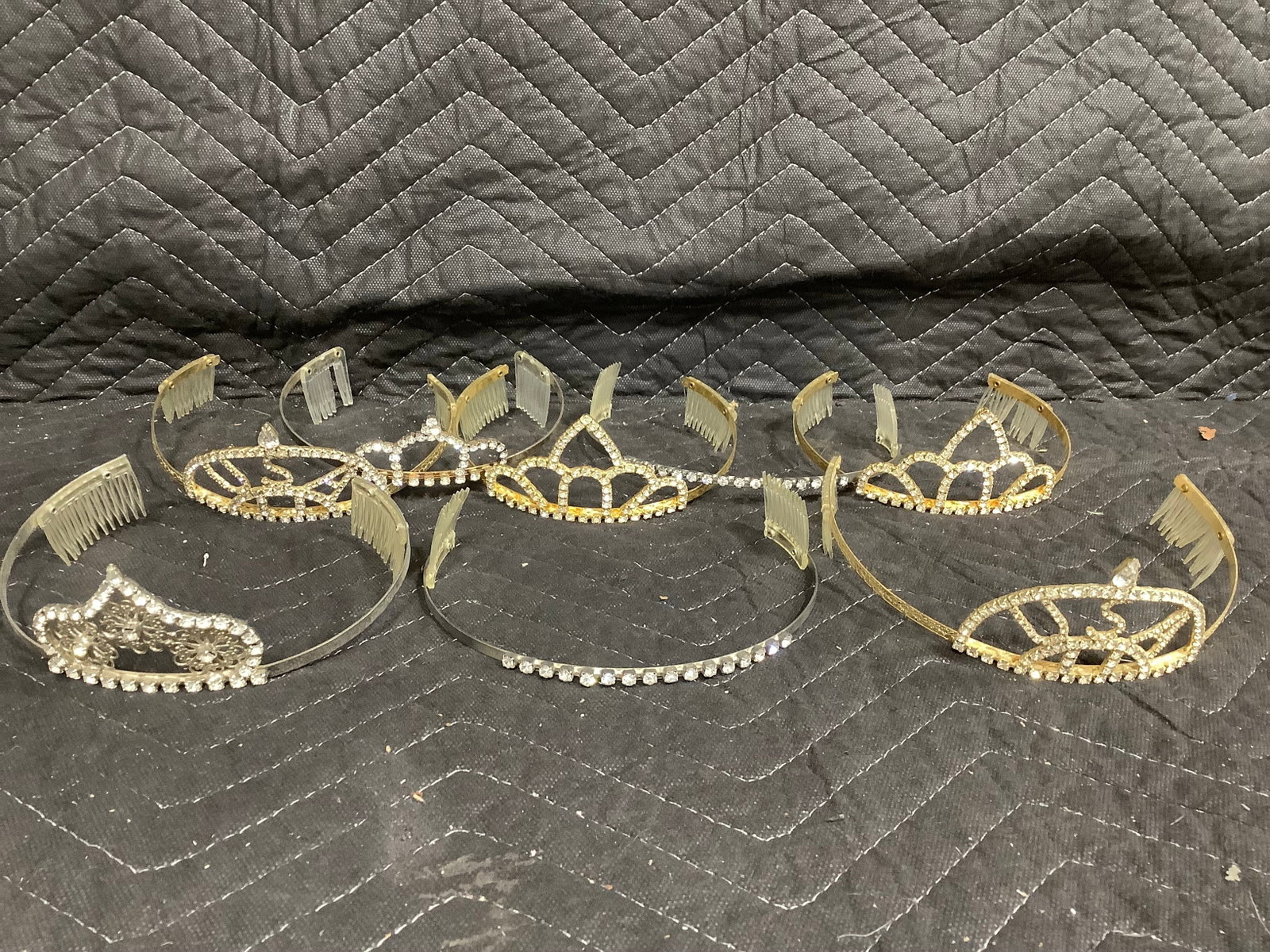 Various Tiaras with Gems: Various Tiaras with Gems