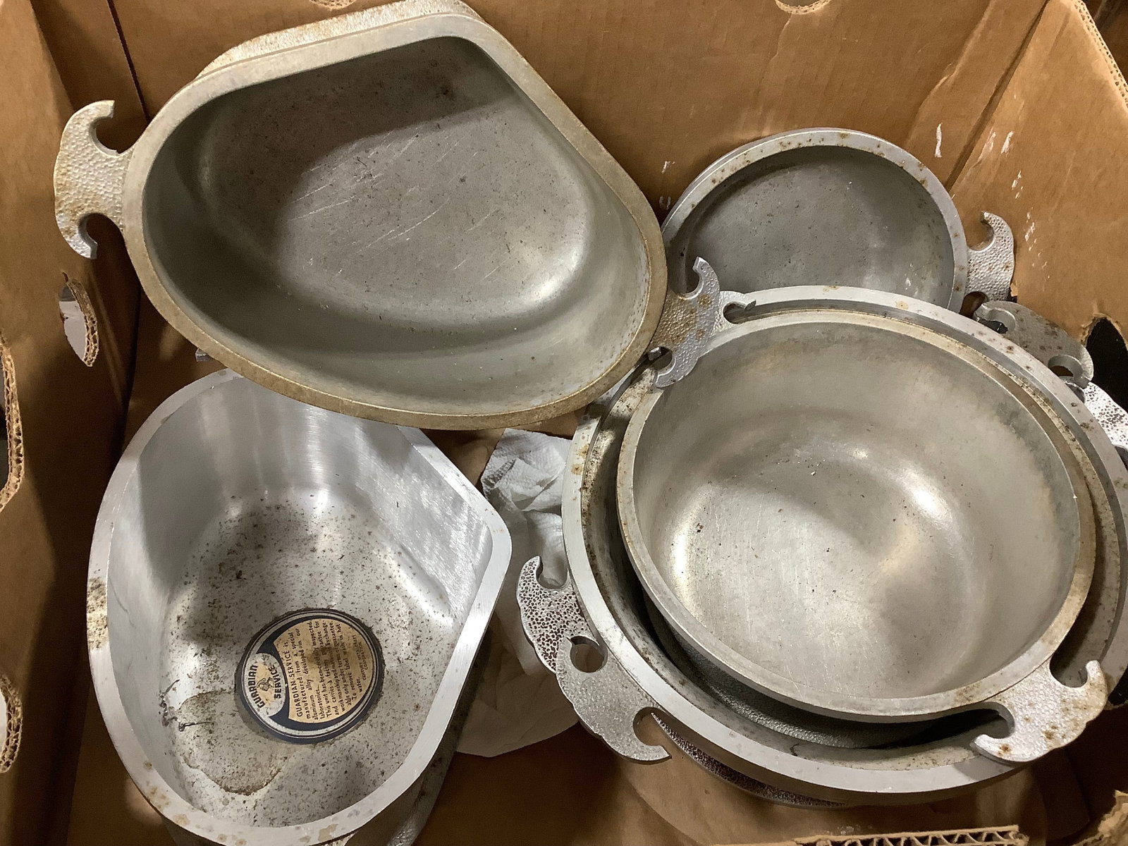 Vintage Guardian Service Hammered Aluminum Pots, and more (1 of 1)