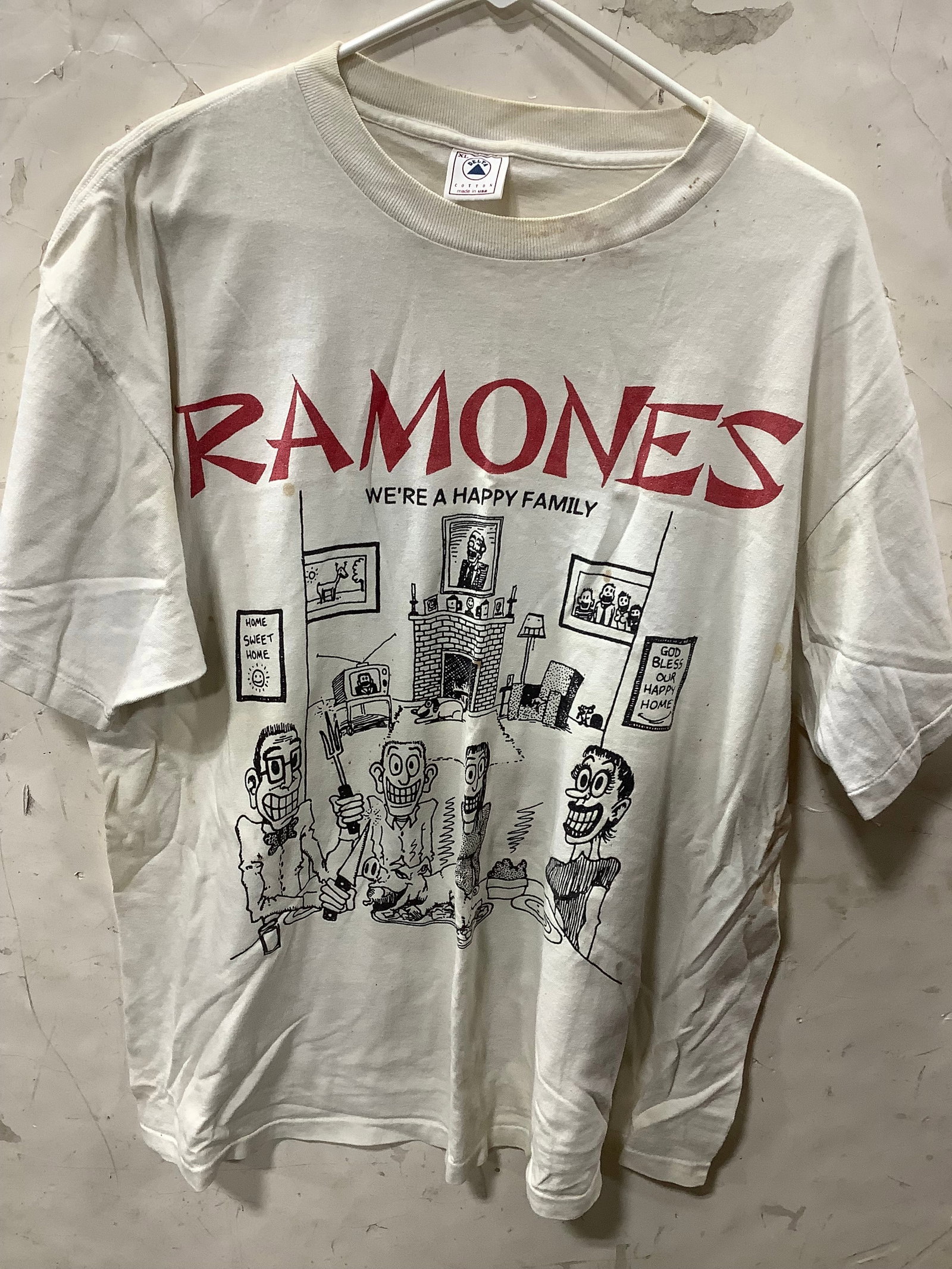 Ramones Tshirt (Size: XL) (1 of 1)